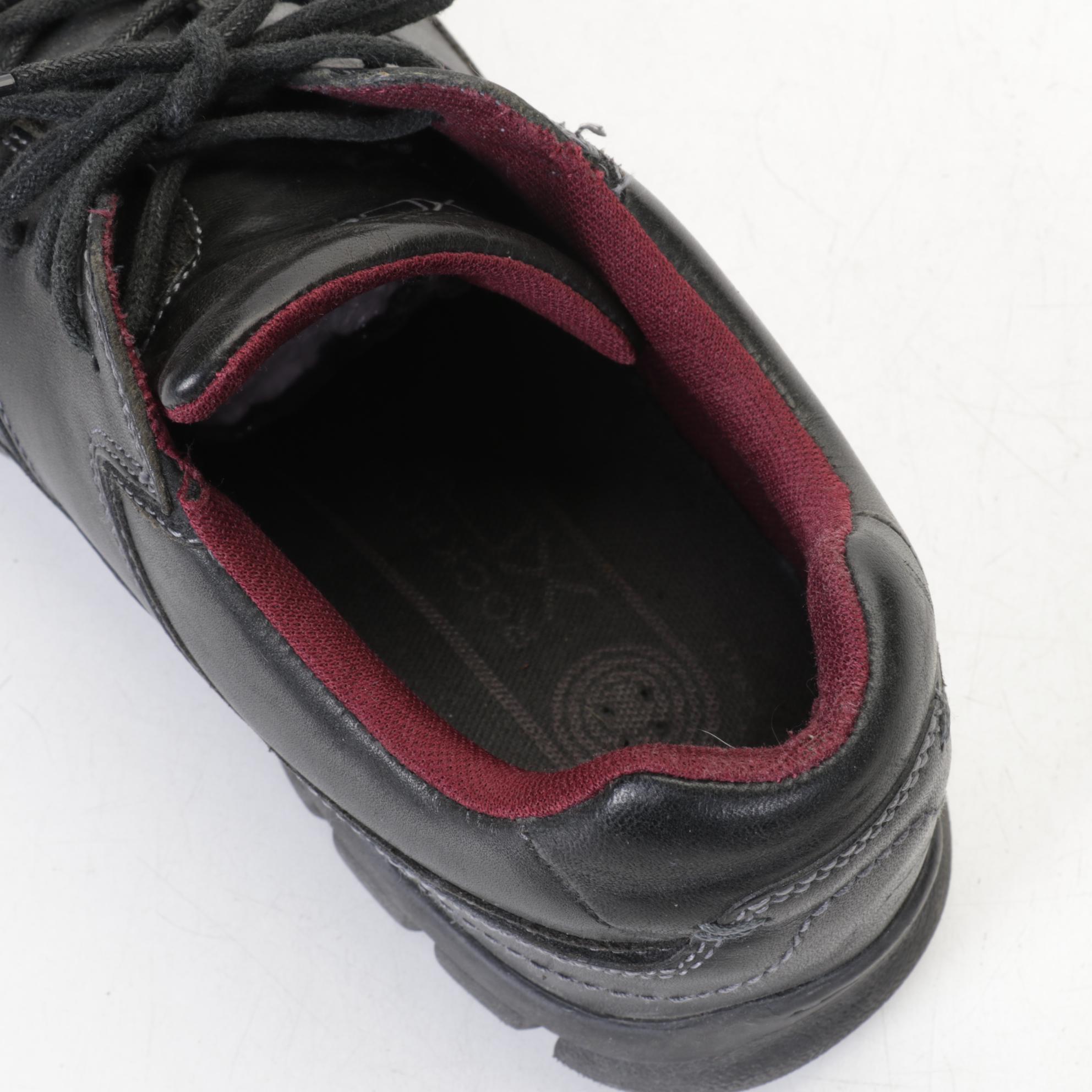 Men's Rockport XCS Black Leather Casual Lace-Ups & Brown Leather Dress Shoes, 10