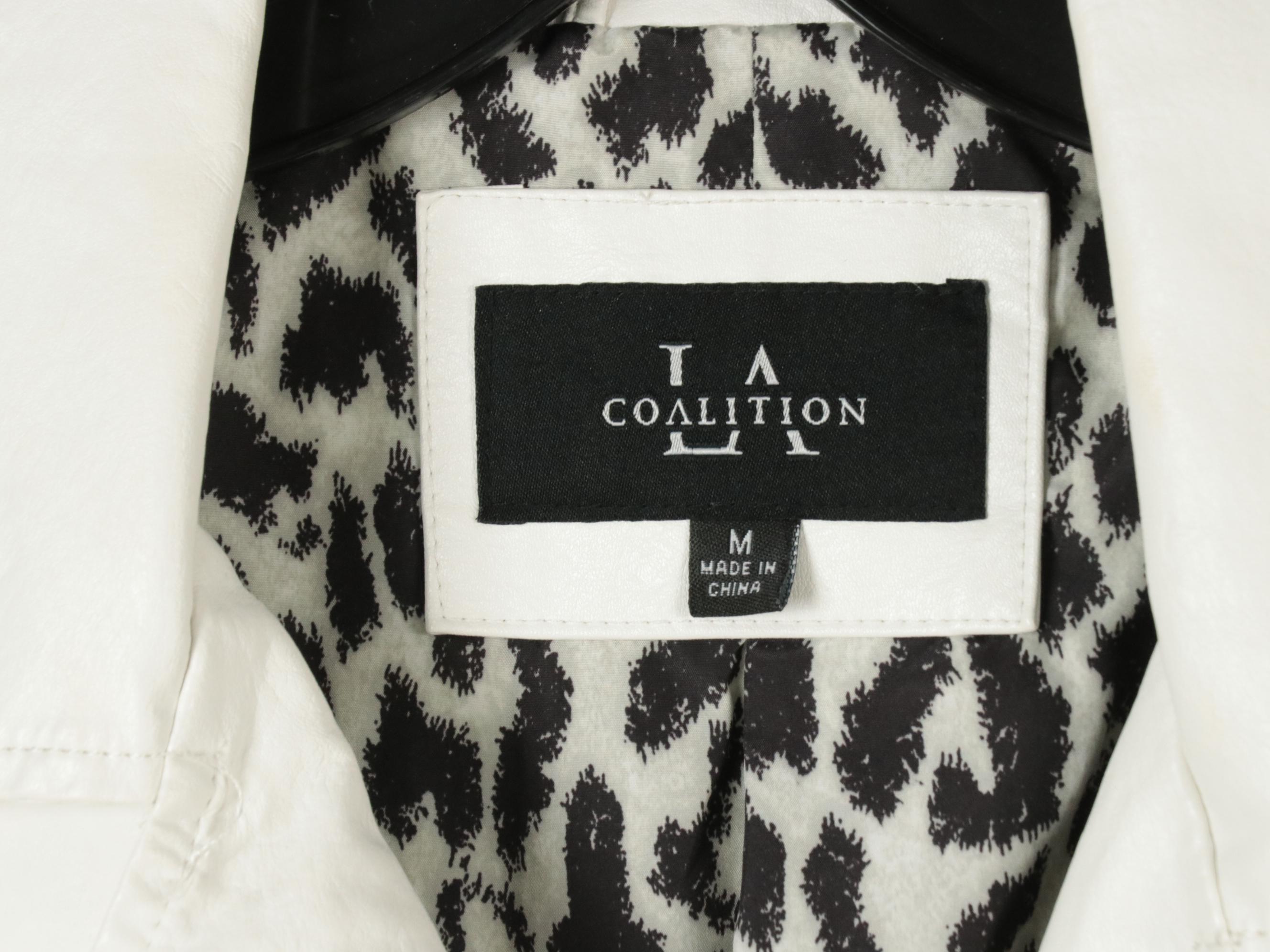 Halogen Leather Zip Jacket with LA Coalition and Blāshe Faux Leather Jackets