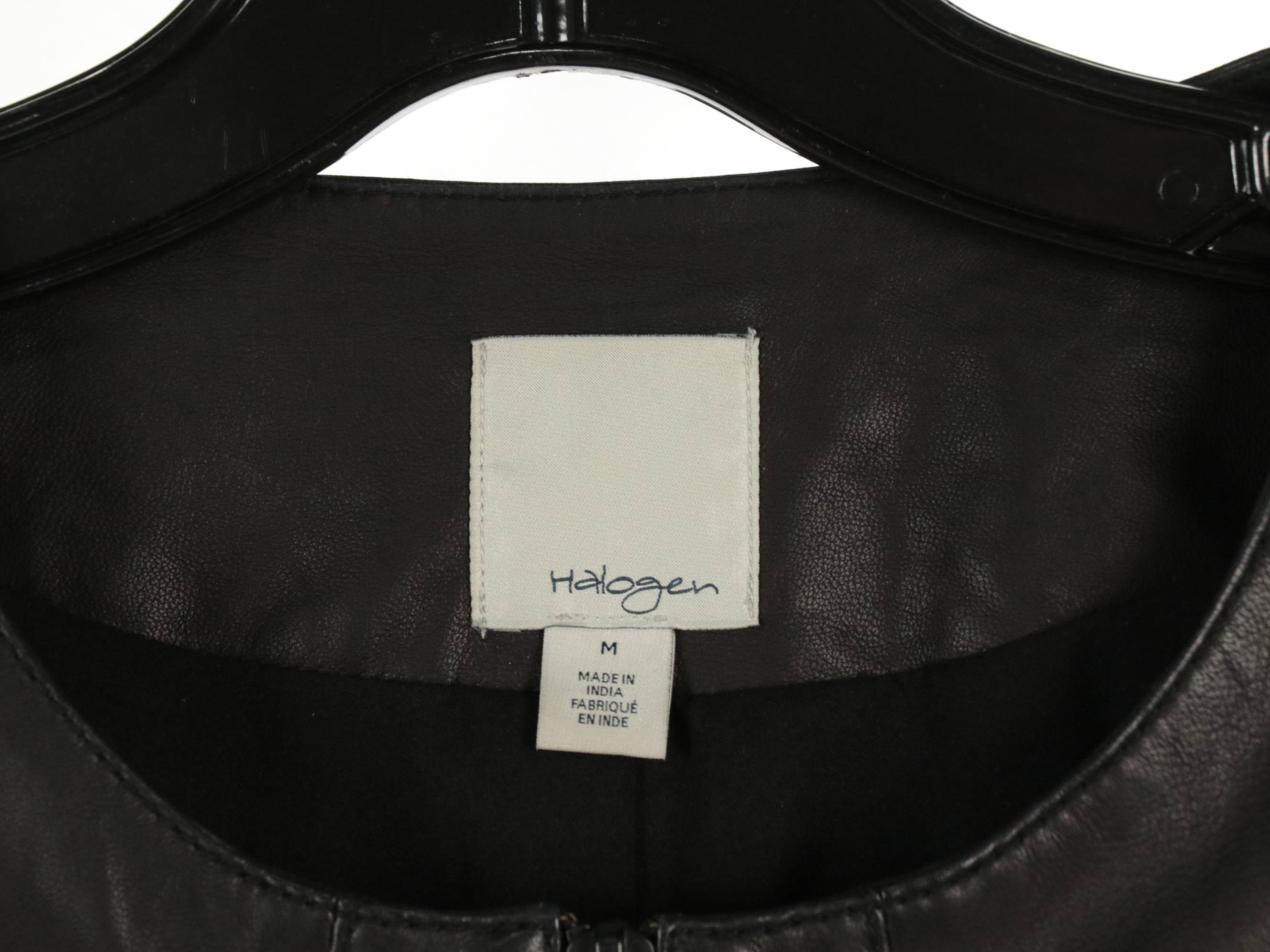 Halogen Leather Zip Jacket with LA Coalition and Blāshe Faux Leather Jackets