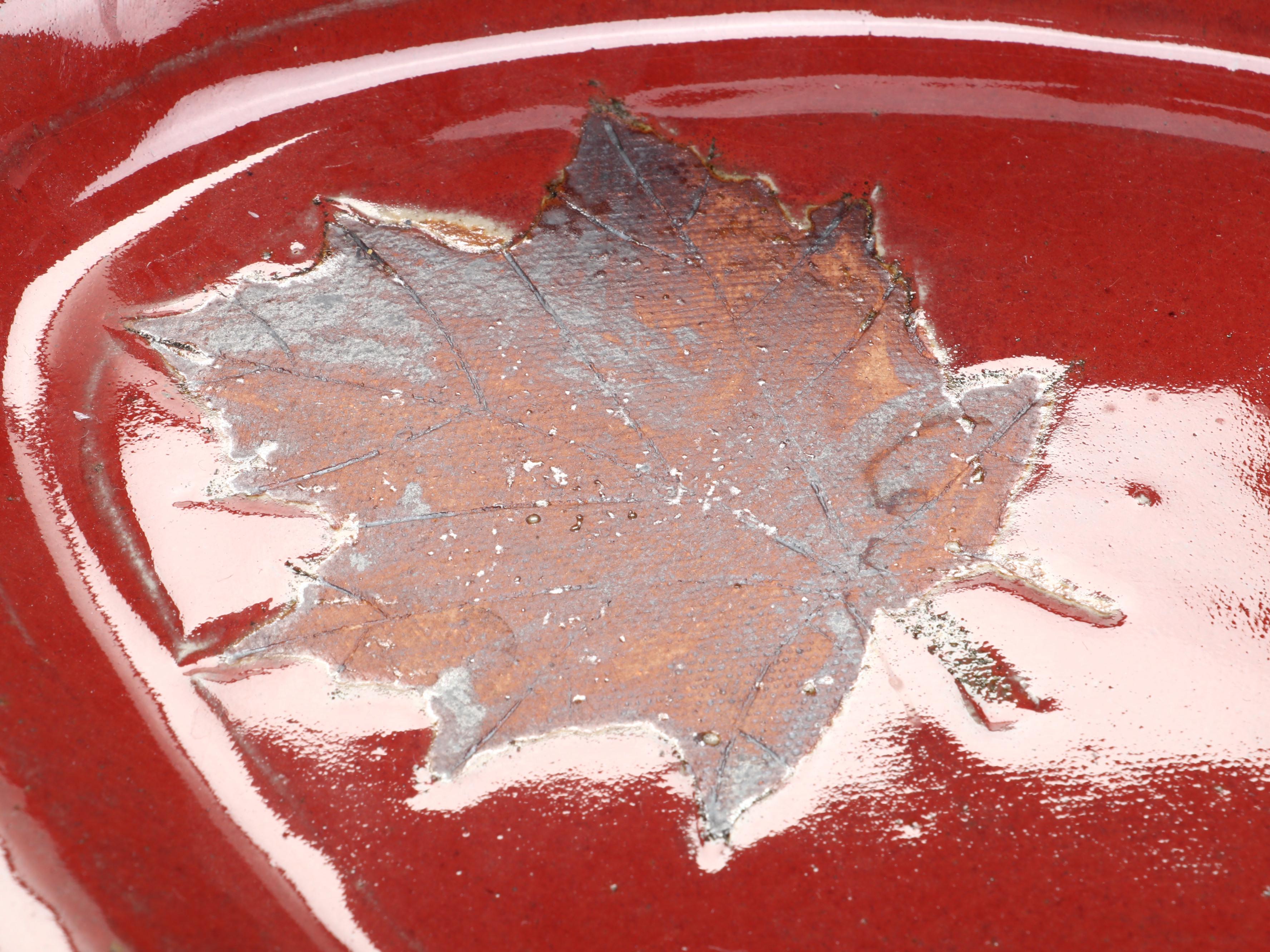 Artisan Signed Platter and Bowl