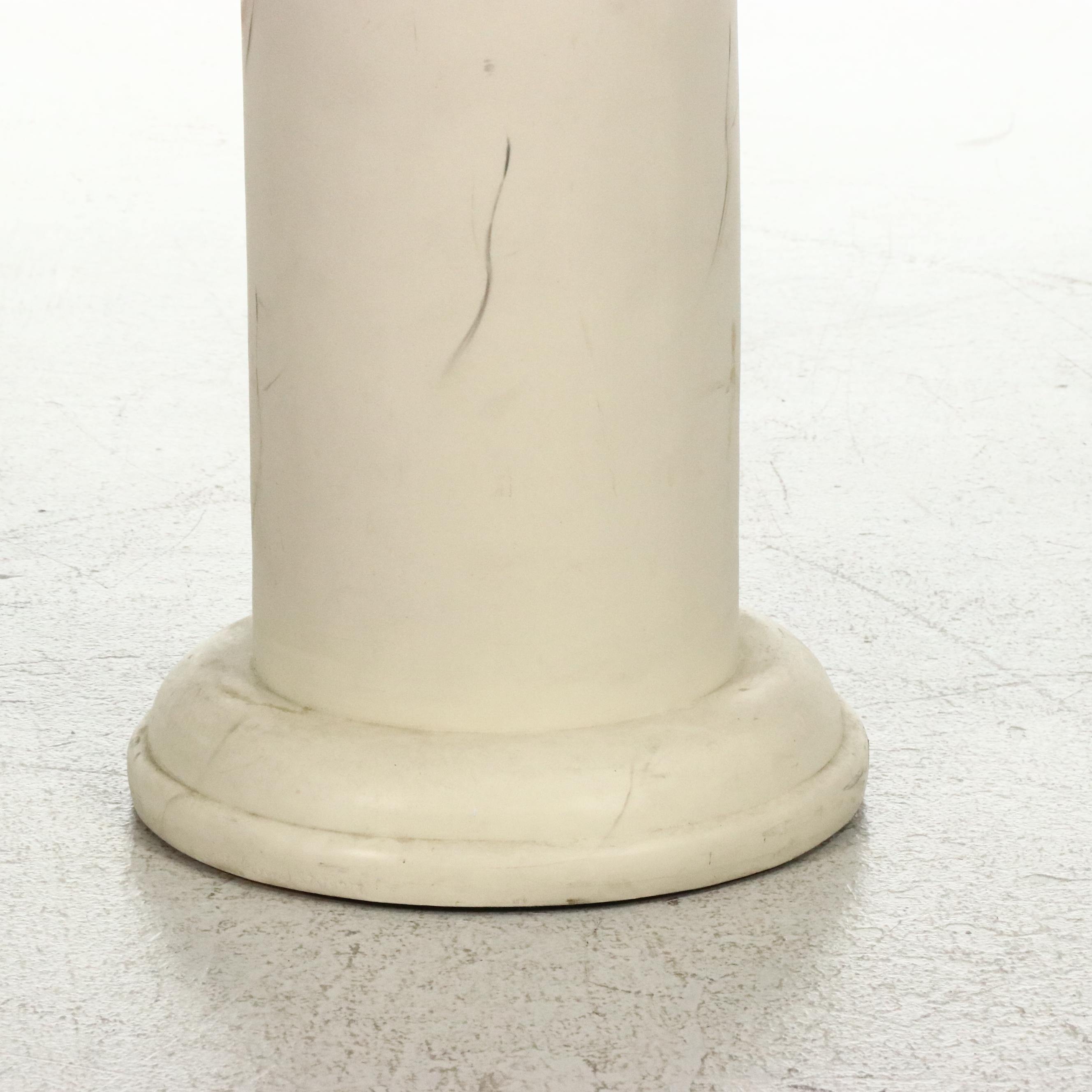 Roman Style Plaster Plant Stand Pillar