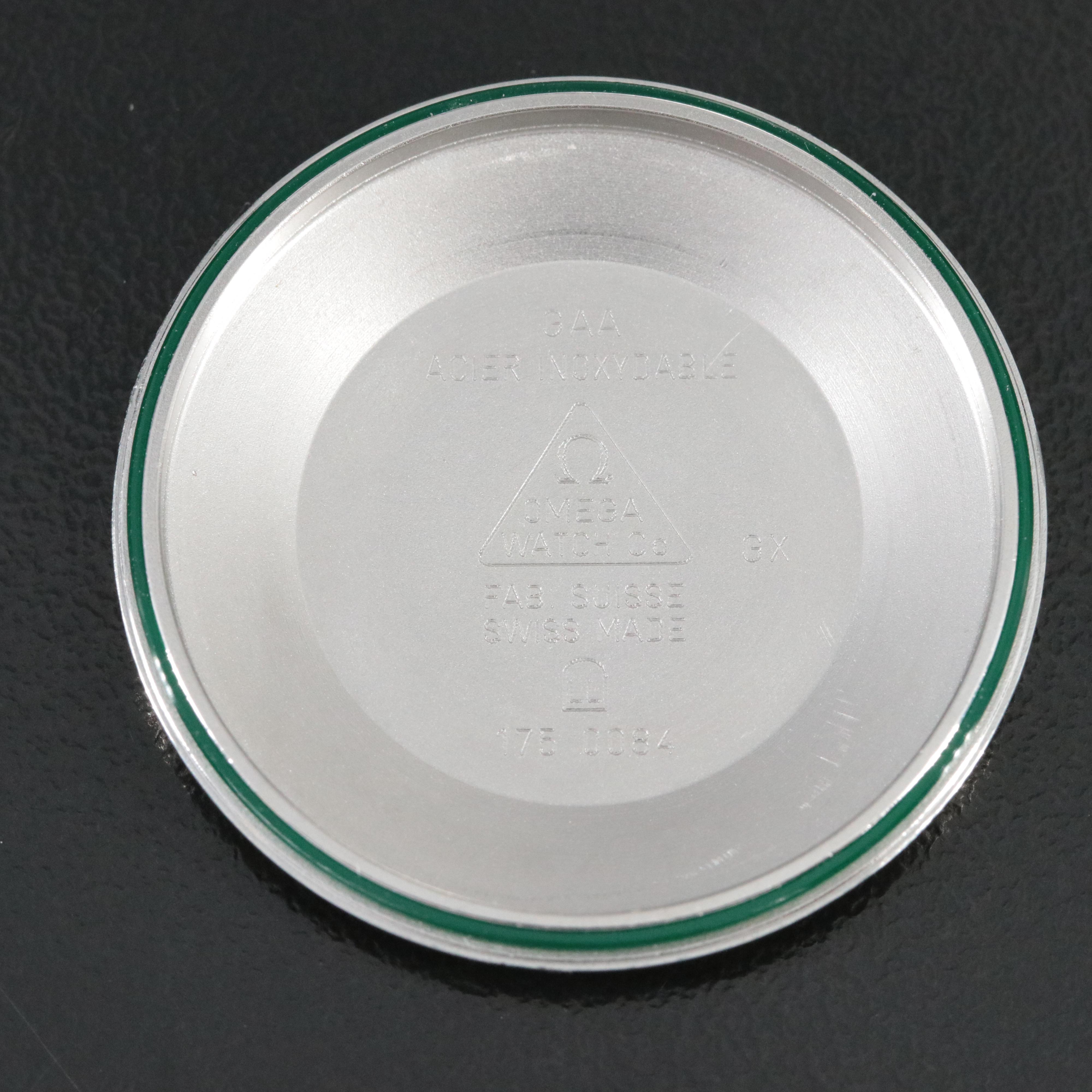 Omega Speedmaster Triple Calendar Blue Steel Automatic Watch