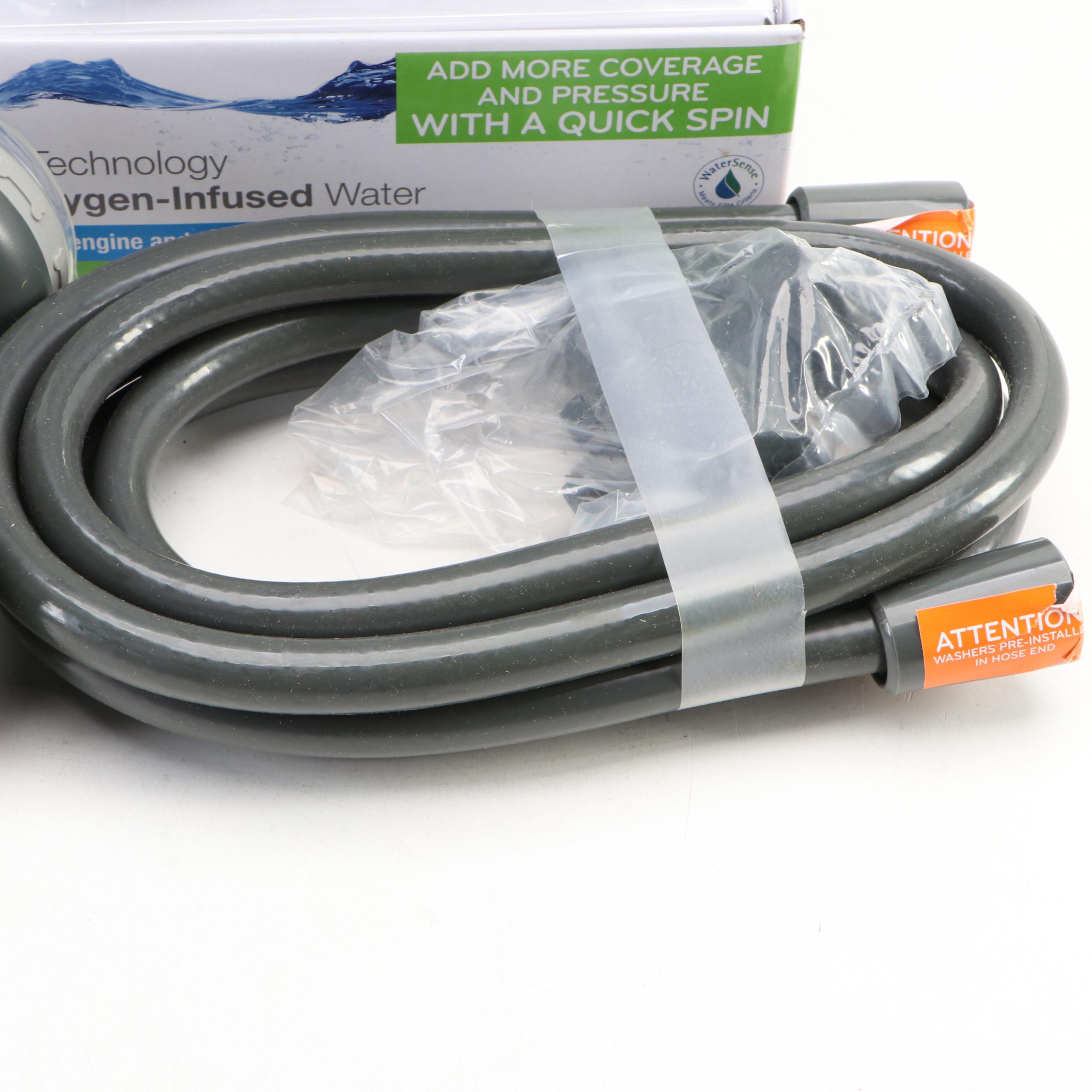 Oxygenics Dual Spin Hand Shower with PawSpa Pet Hand Shower