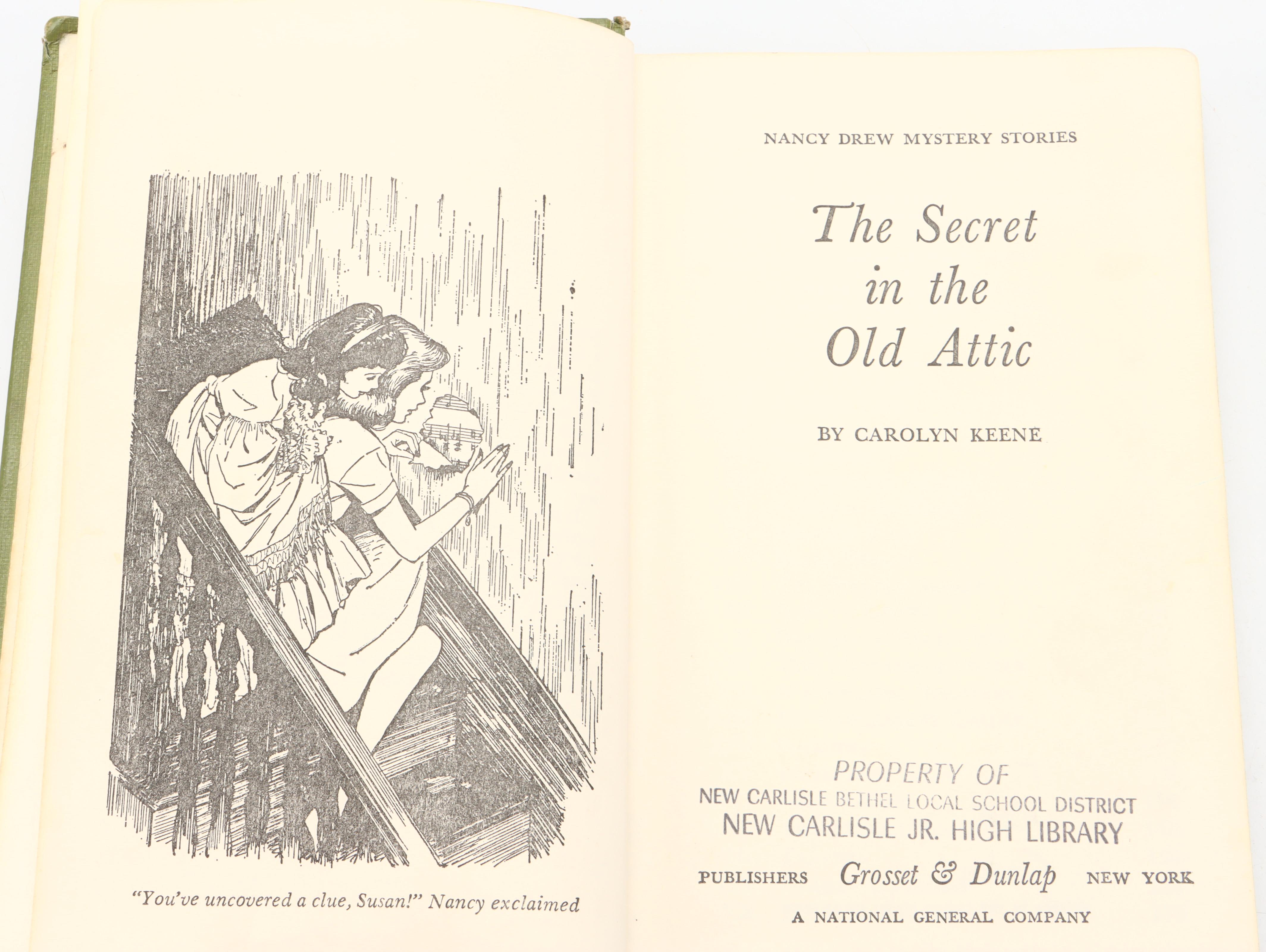 "The Secret in the Old Attic" and More Nancy Drew Books by Carolyn Keene