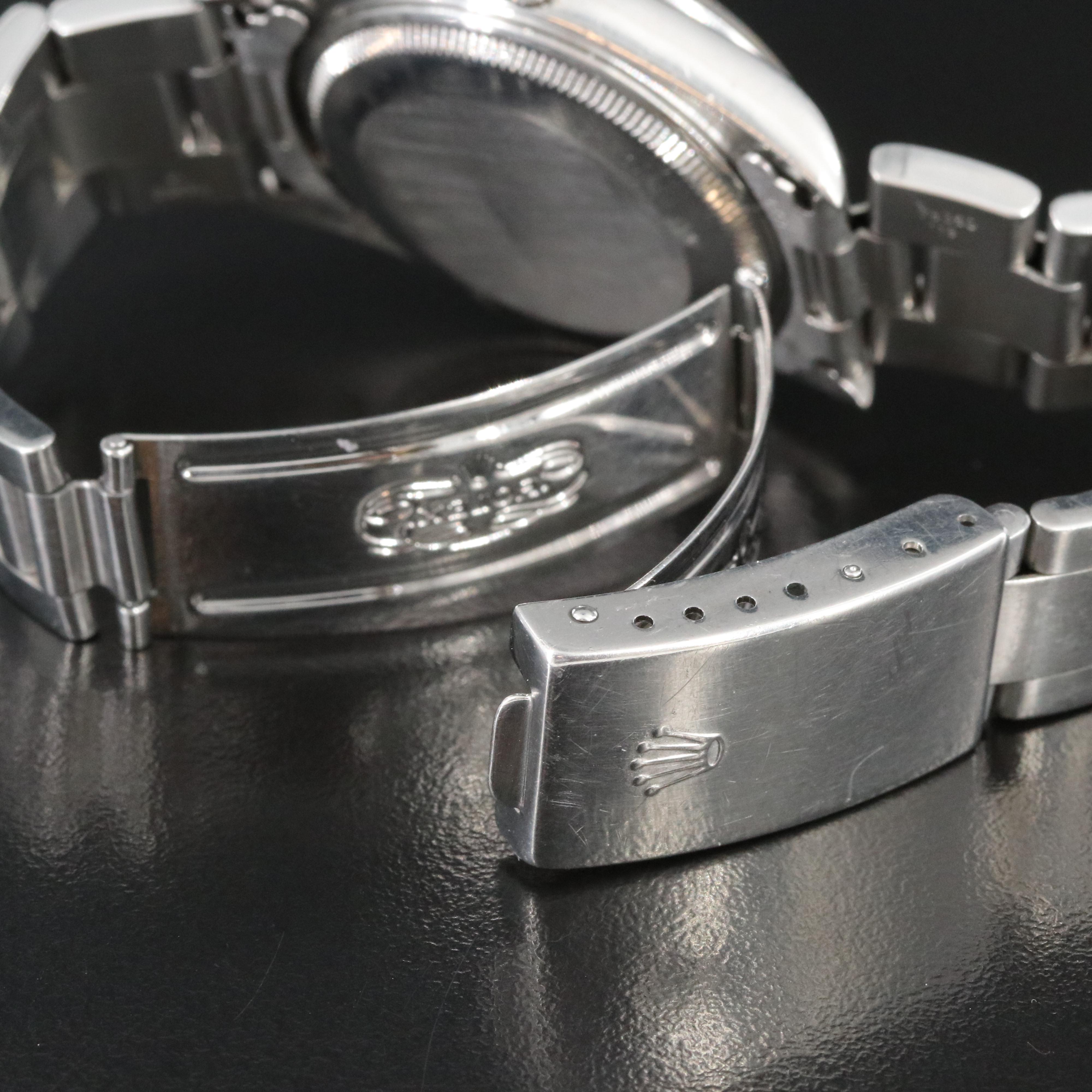 Rolex Air-King 14000M Silver Dial 34mm Steel Automatic Watch