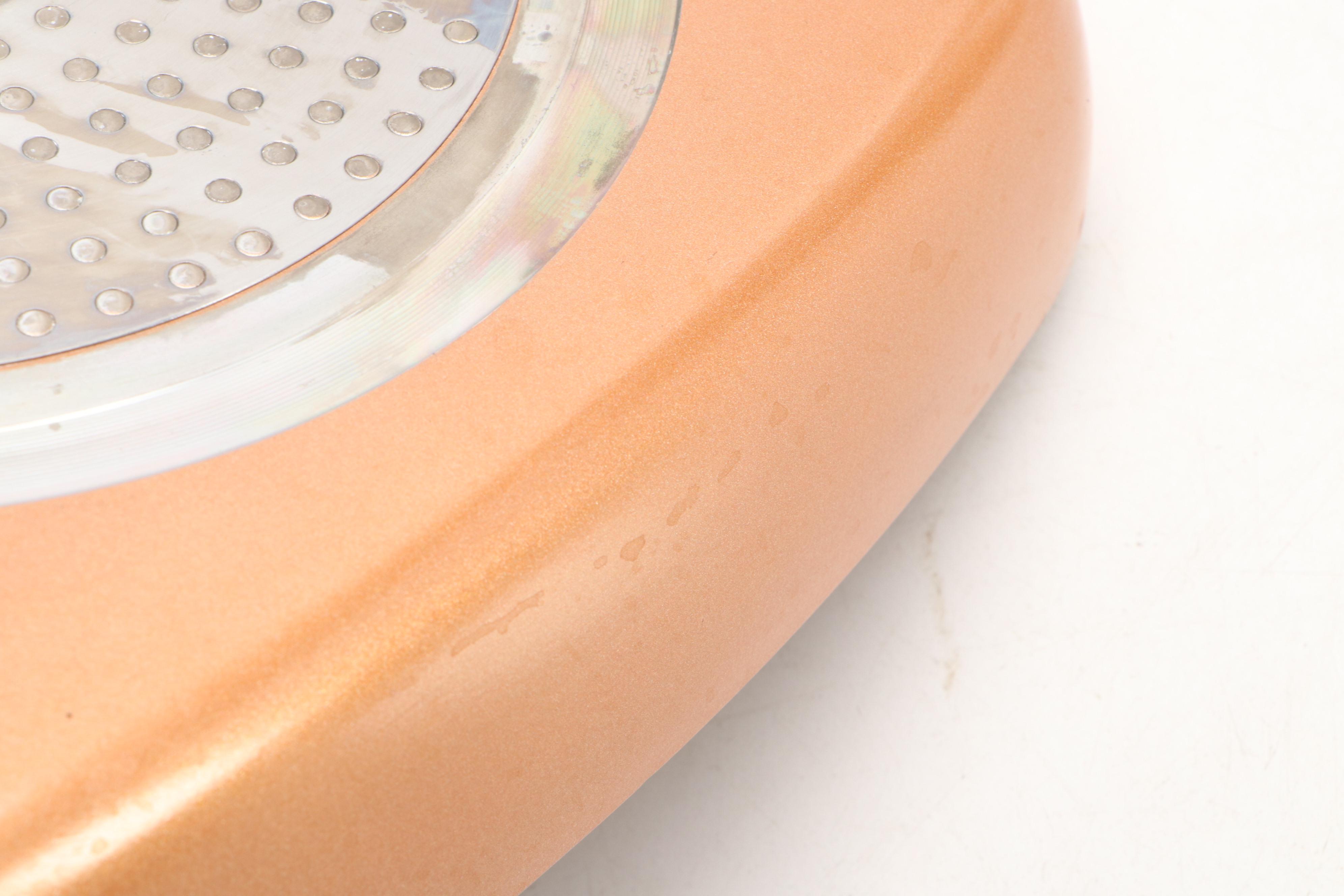 Copper Chef Deep Square Copper Pan with Other Kitchenware