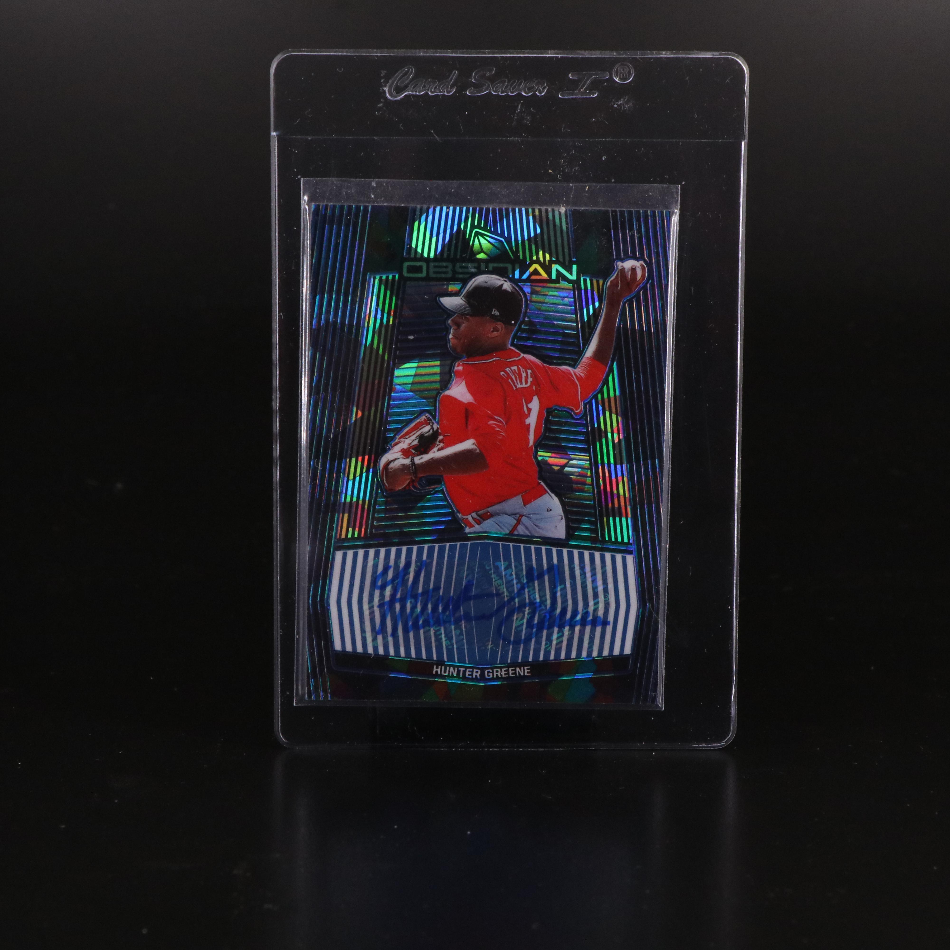 Hunter Greene Signed, Rookie, and Prospect Cincinnati Reds Baseball Cards