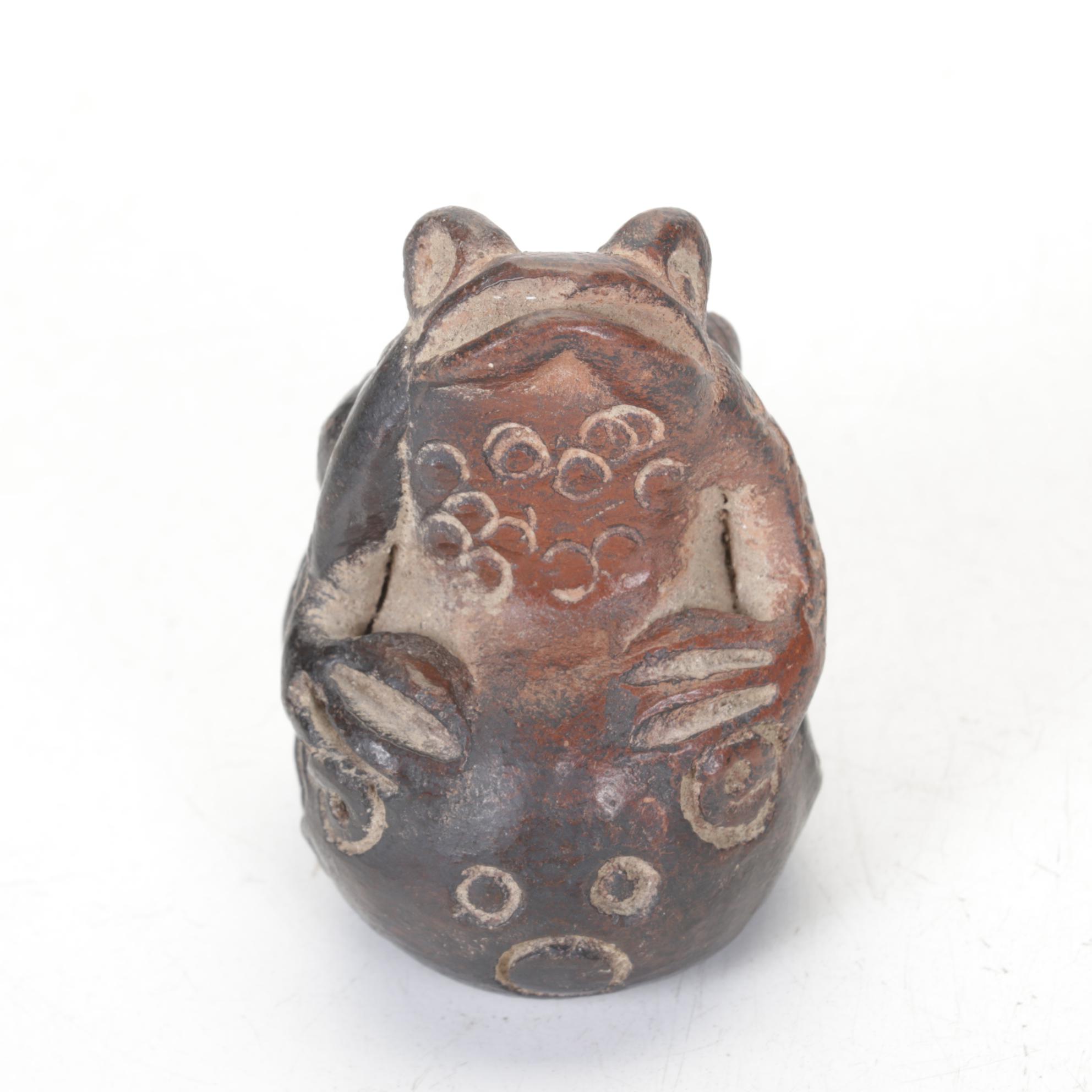 Handcrafted Stone Frog Whistle