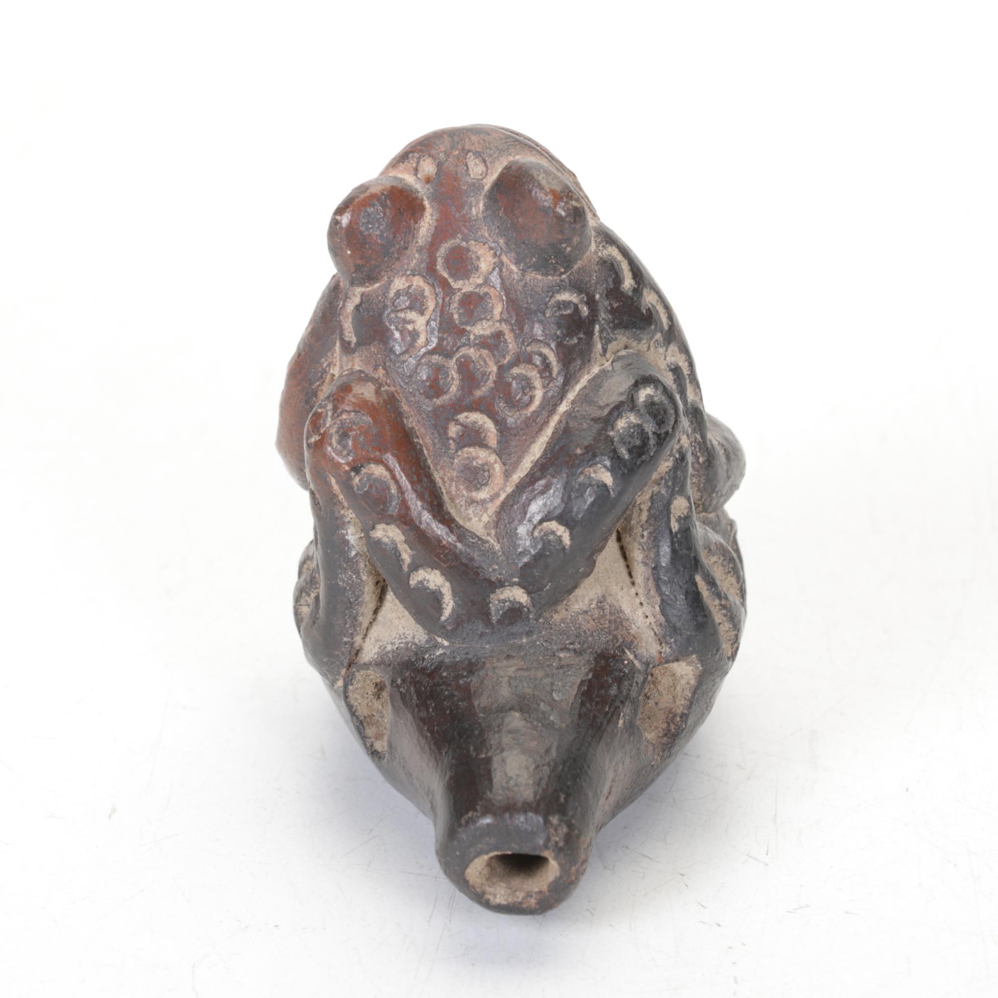 Handcrafted Stone Frog Whistle