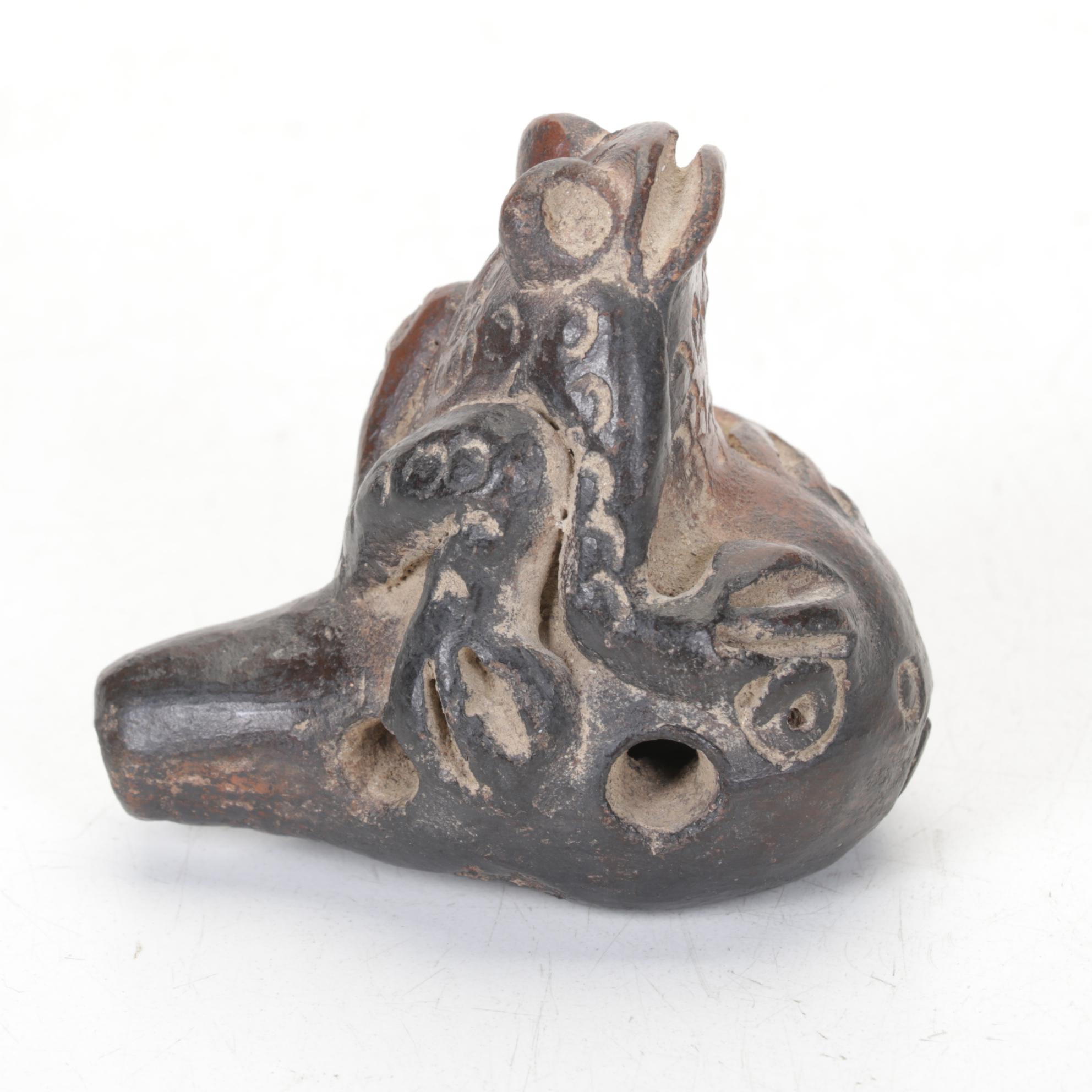 Handcrafted Stone Frog Whistle