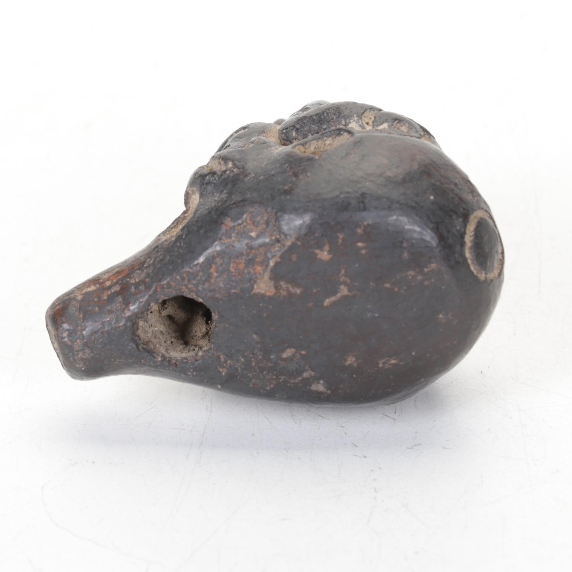 Handcrafted Stone Frog Whistle