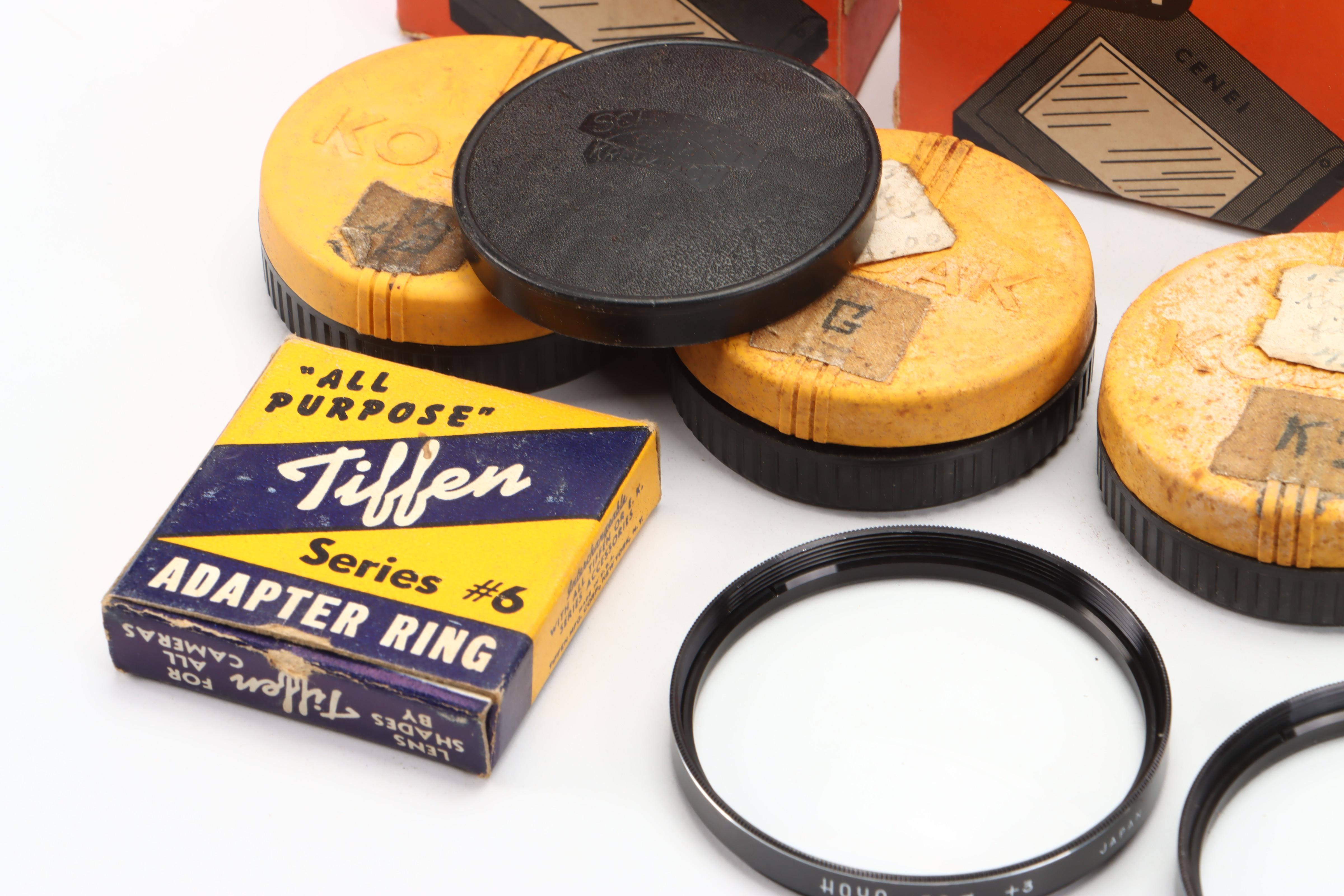 Kodak Retina Reflex III and Pentax SLR Camera with Lenses, Cases and More