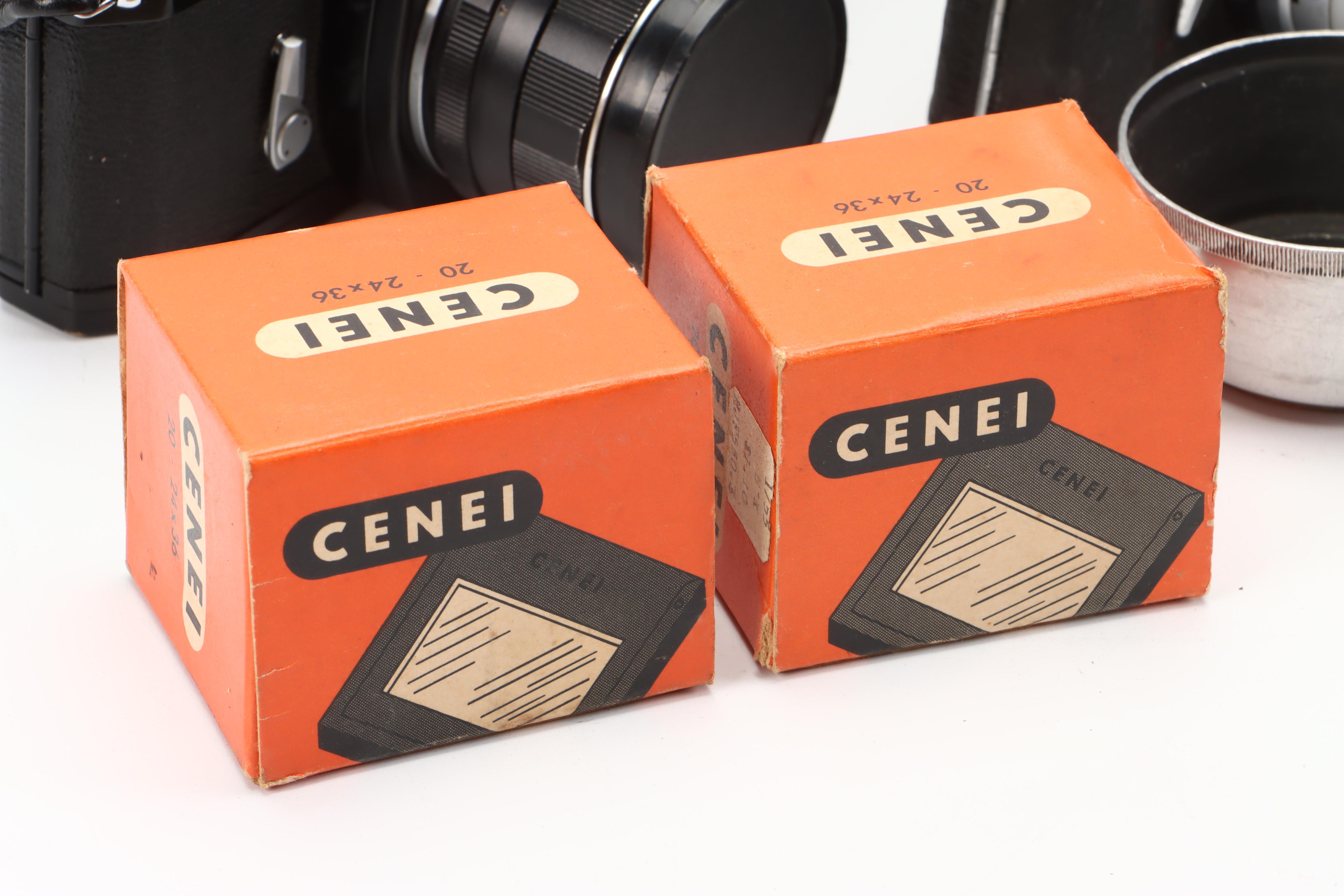 Kodak Retina Reflex III and Pentax SLR Camera with Lenses, Cases and More