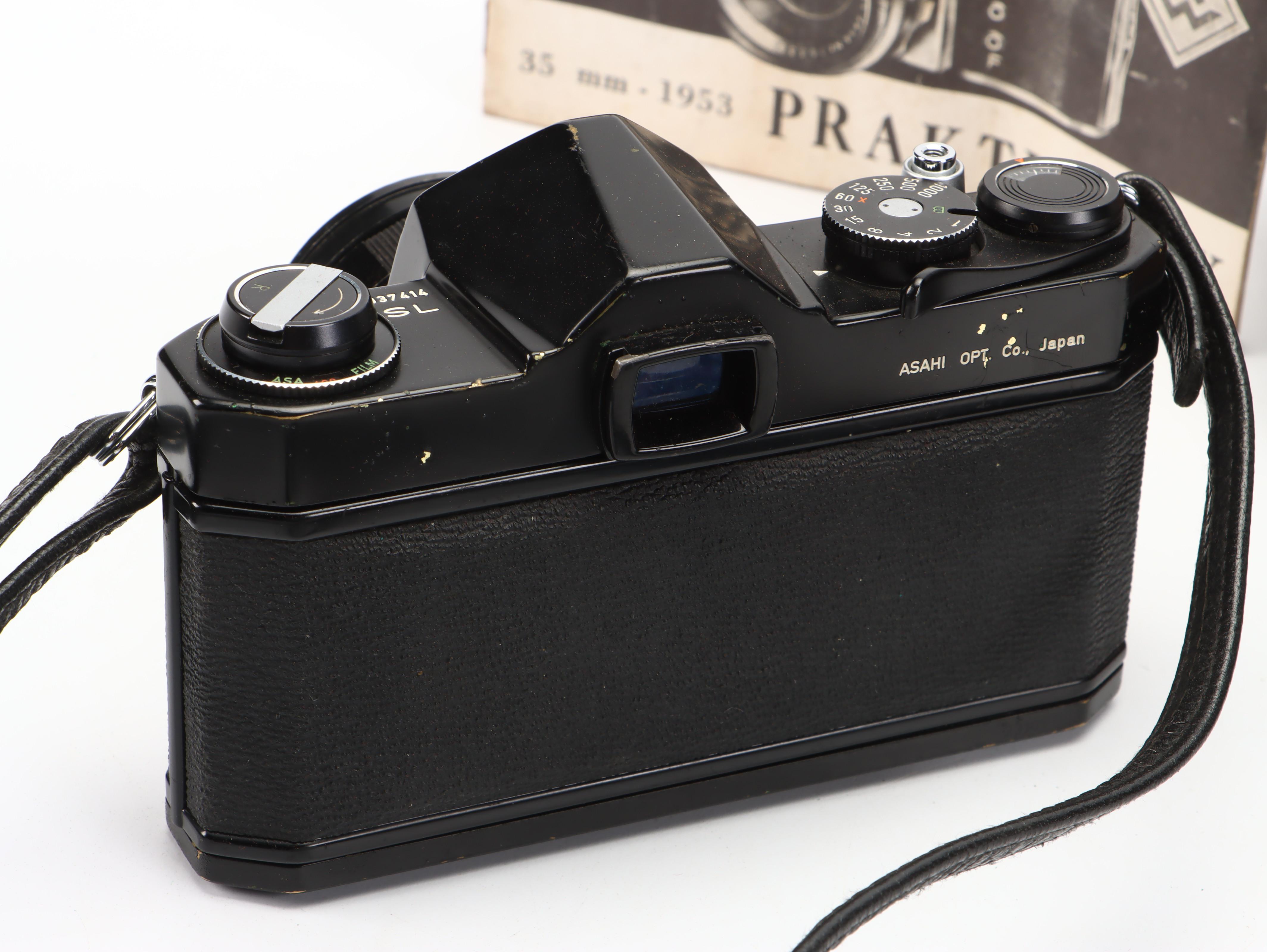 Kodak Retina Reflex III and Pentax SLR Camera with Lenses, Cases and More