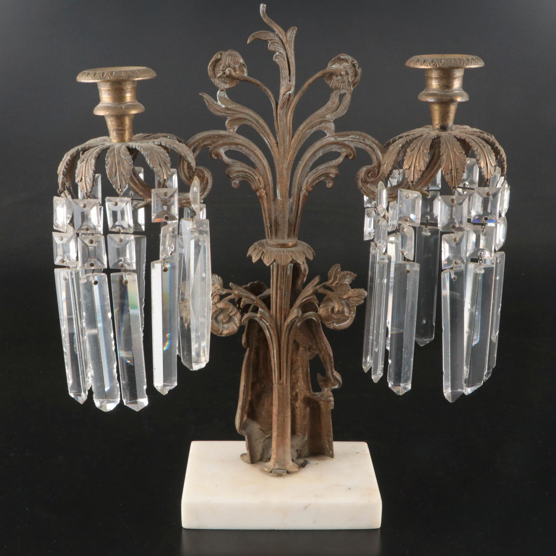 Mantel Garniture "Sultan" Pair of Girandoles