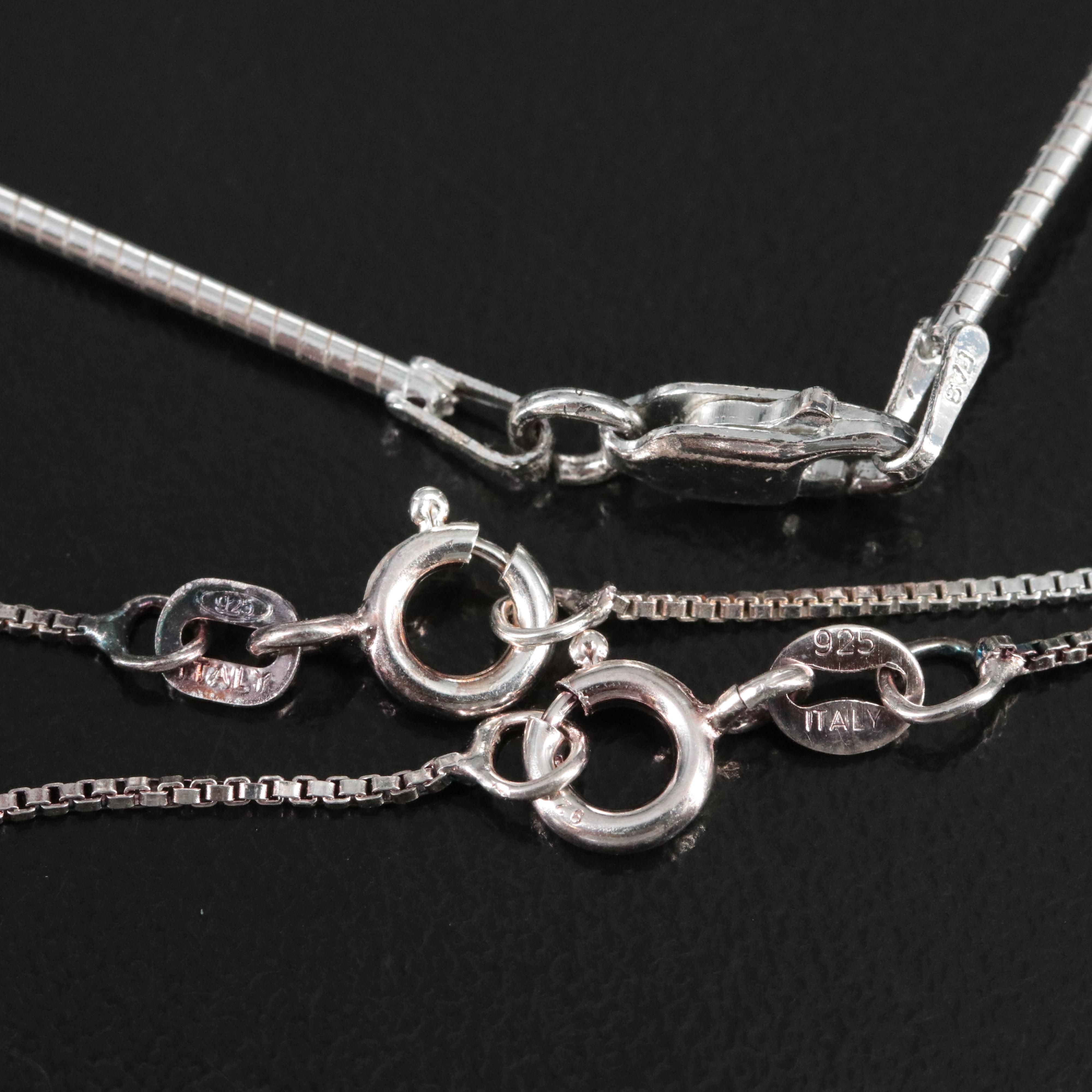 Sterling Gemstone Jewelry Collection Including Lace Agate