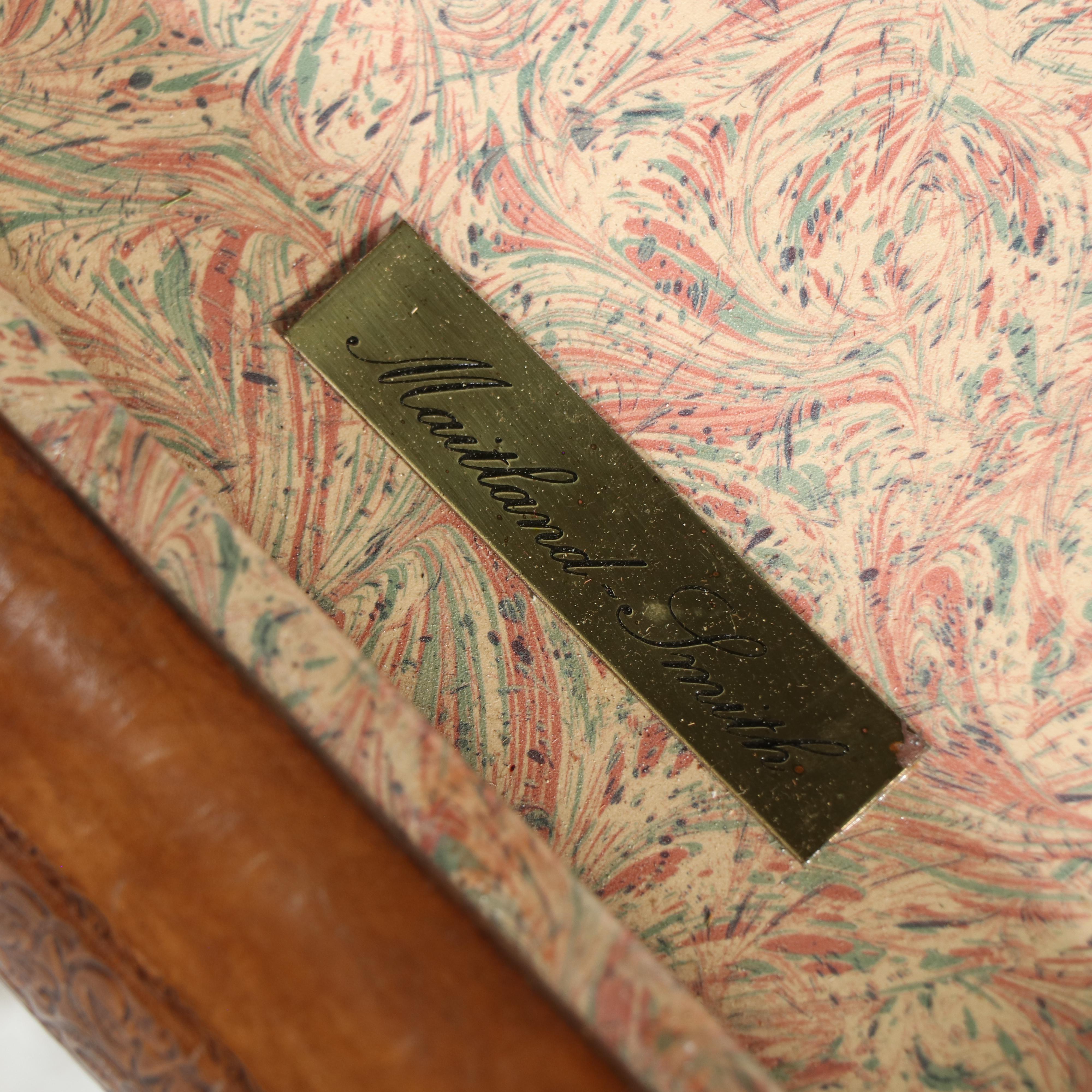 Maitland-Smith Wooden Faux Book Shaped Coffee Table