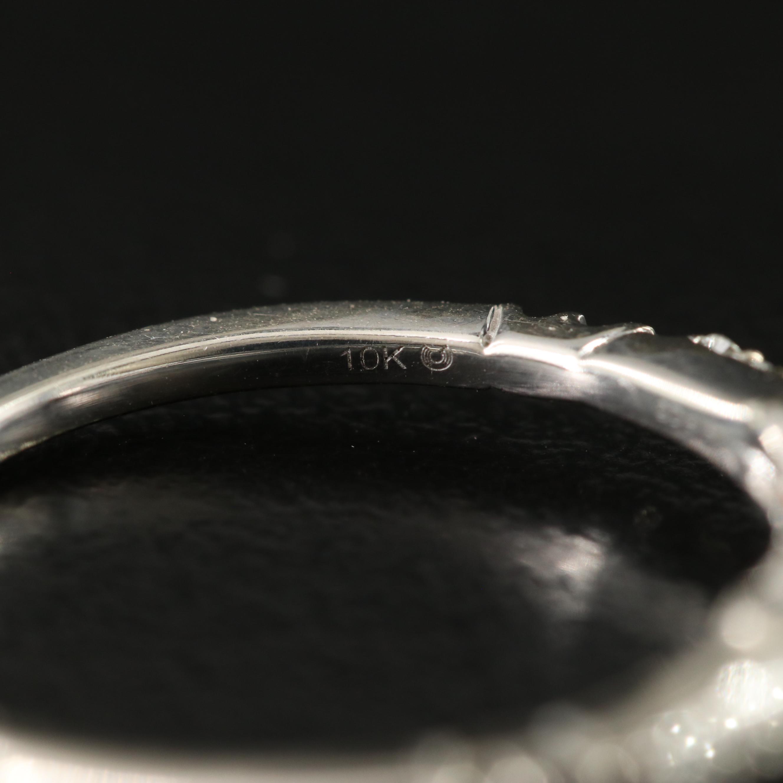 Enchanted Disney Belle 10K 0.25 CTW Diamond Ring with Rose Gold Accents