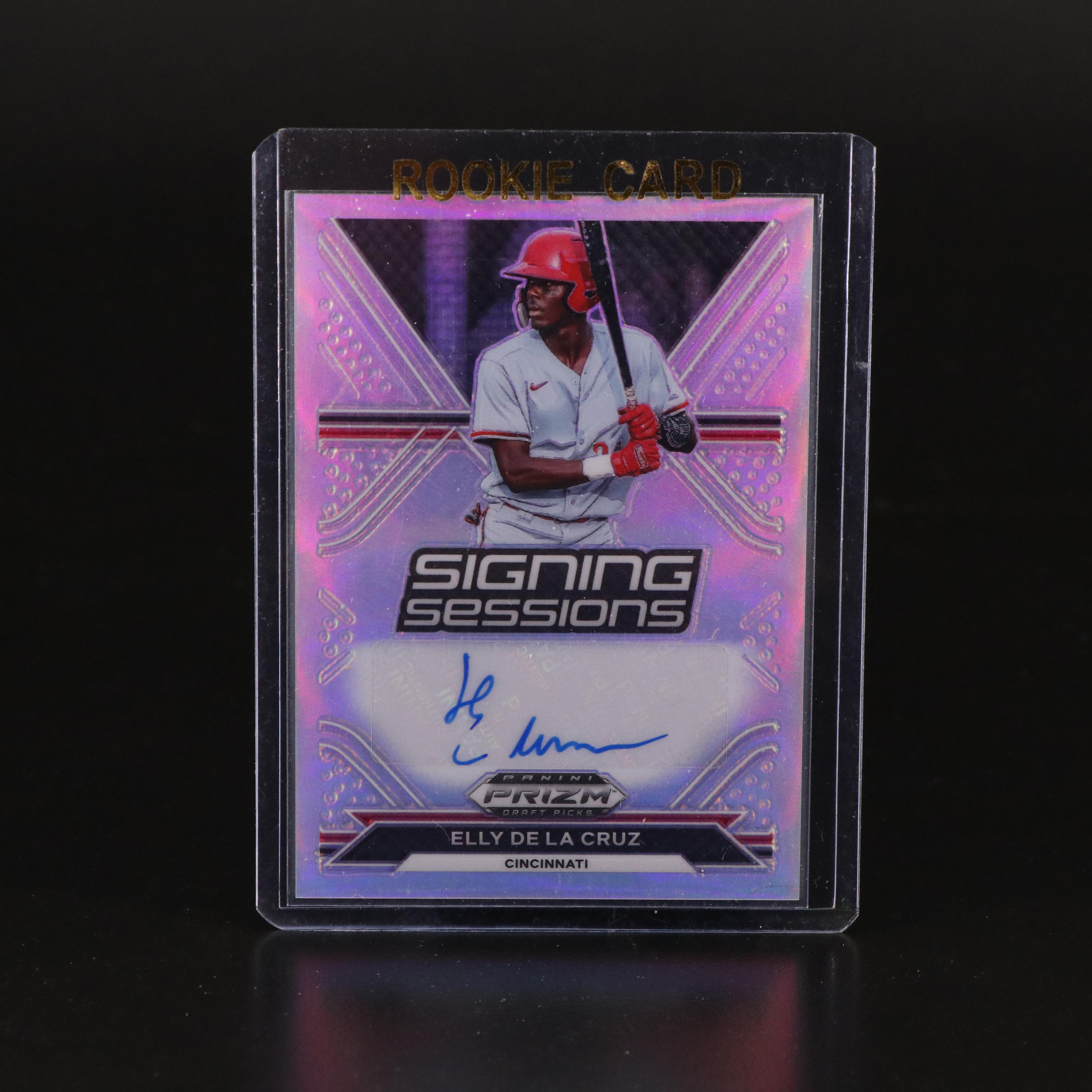 Elly De La Cruz Signed, Bowman 1st, Graded, Rookie, and Prospect Baseball Cards