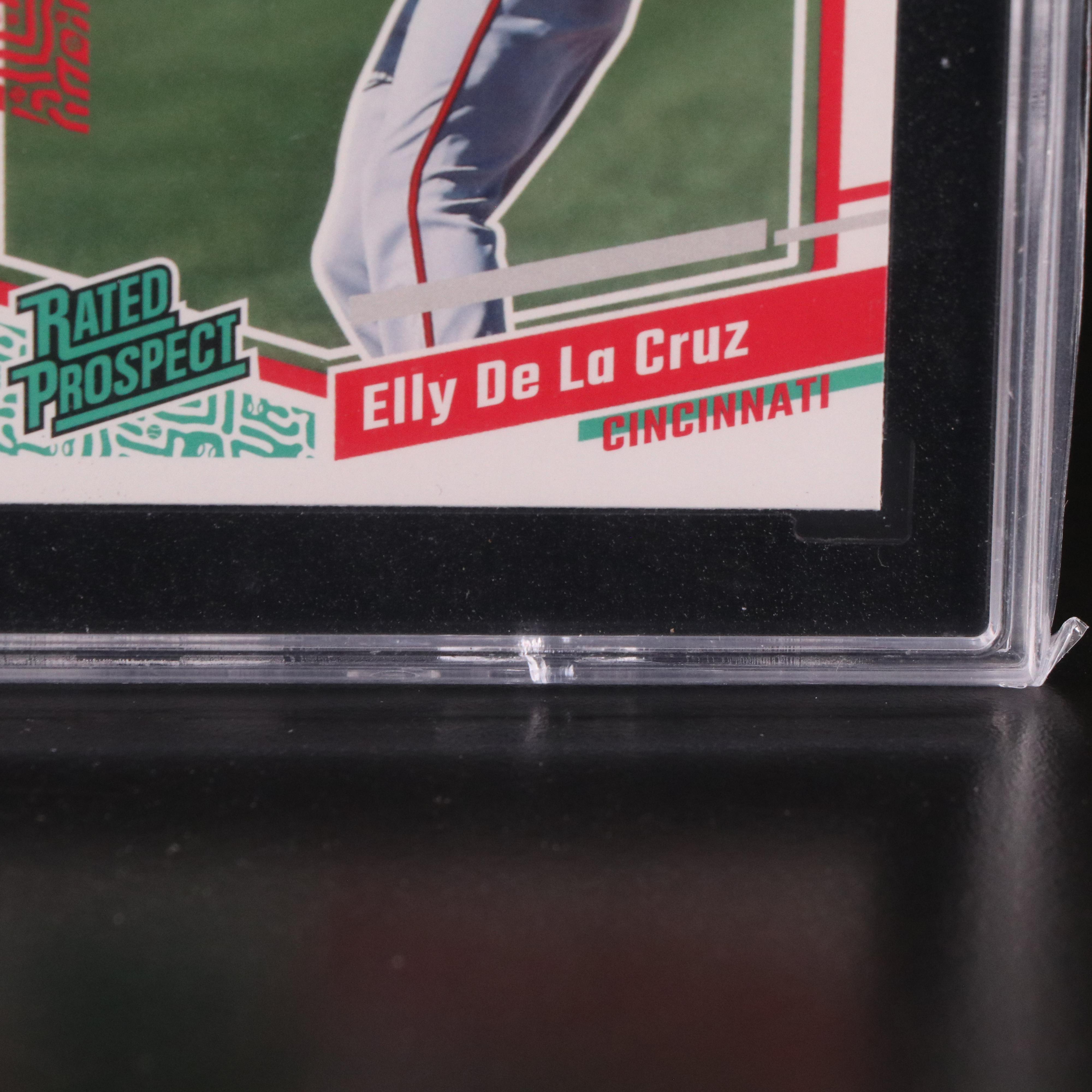Elly De La Cruz Signed, Bowman 1st, Graded, Rookie, and Prospect Baseball Cards