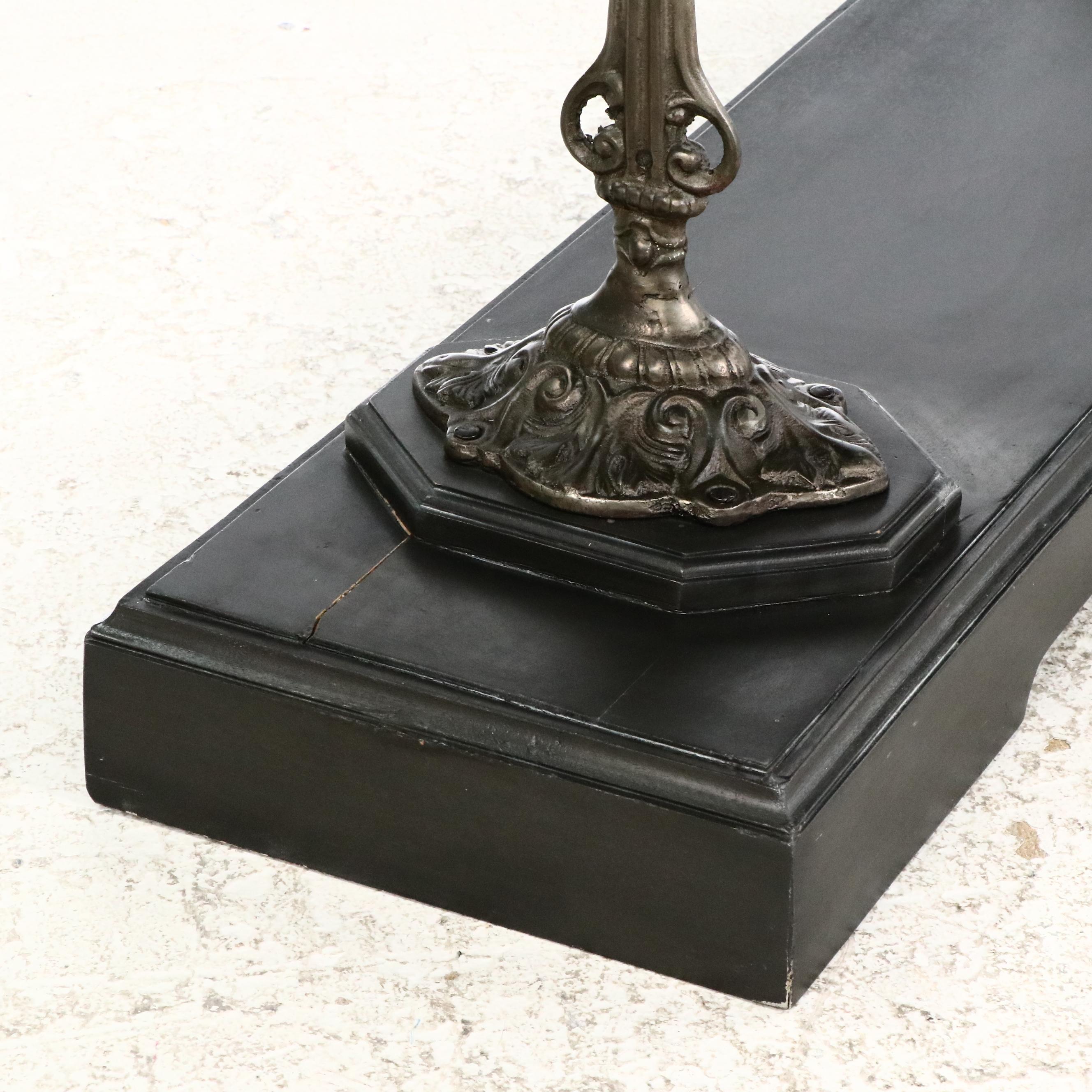 Restoration Hardware "19th C. French Zinc and Cast Iron" Console Table