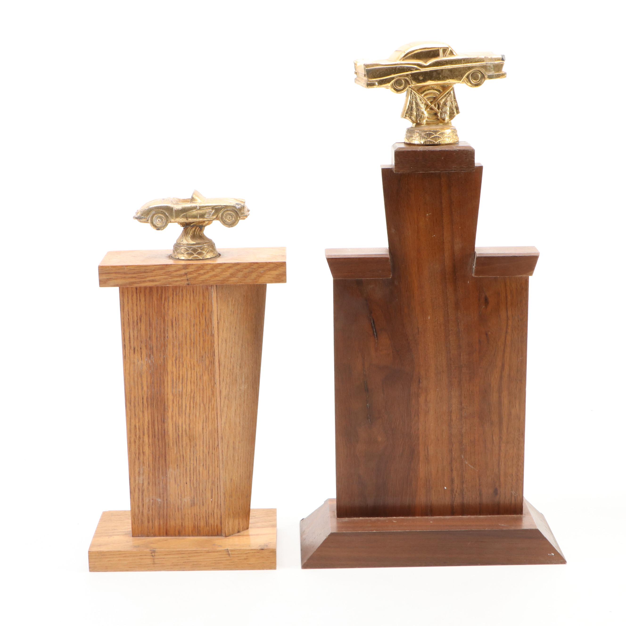 Amateur Drag Racing Trophies, Mid-20th Century