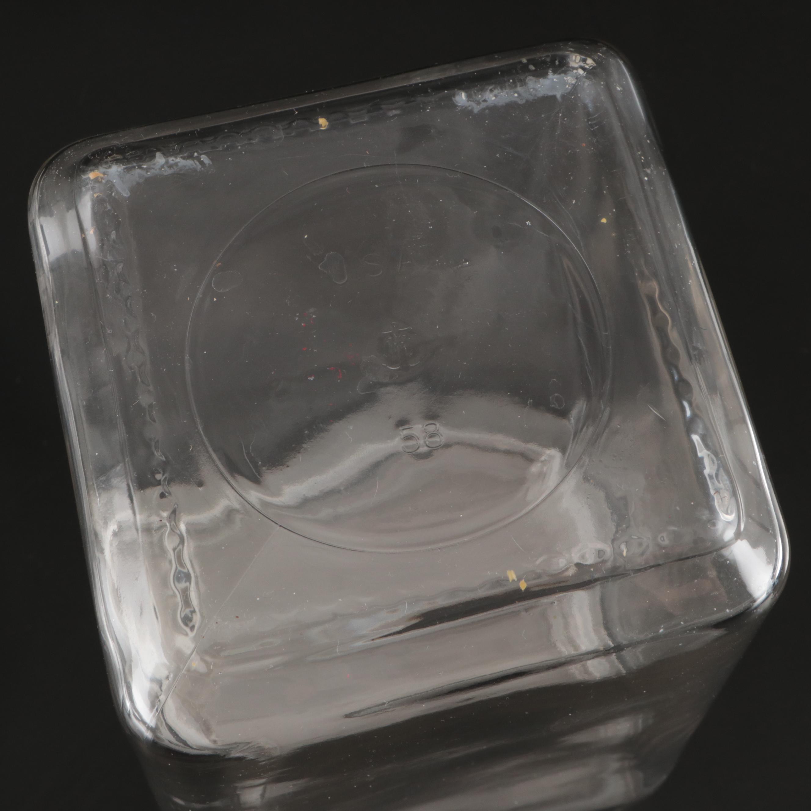 Anchor Hocking Glassware Steel Lidded Canisters and Cookie Jar