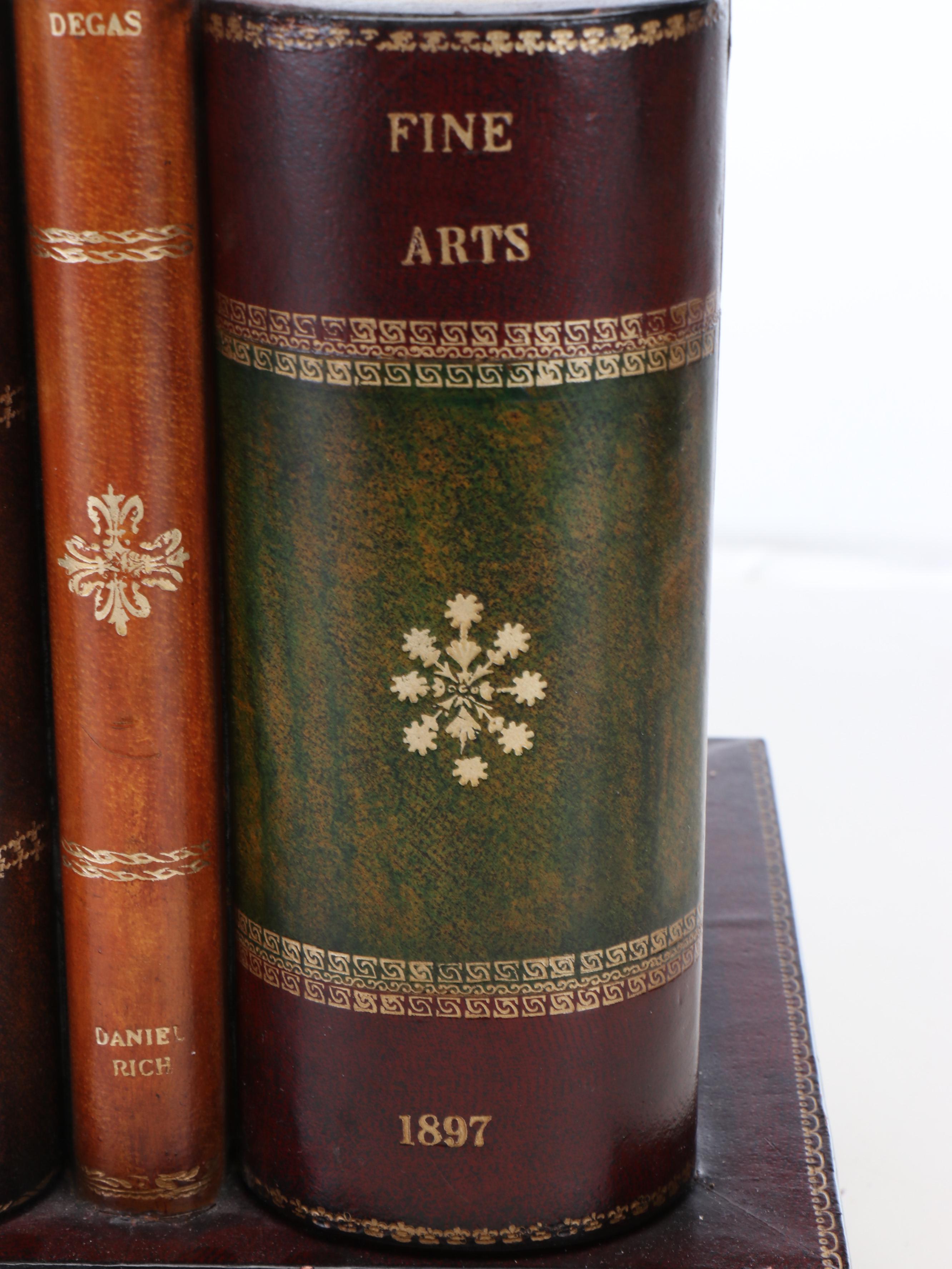 Maitland-Smith Faux Book Stack Table Lamp with Secret Drawers