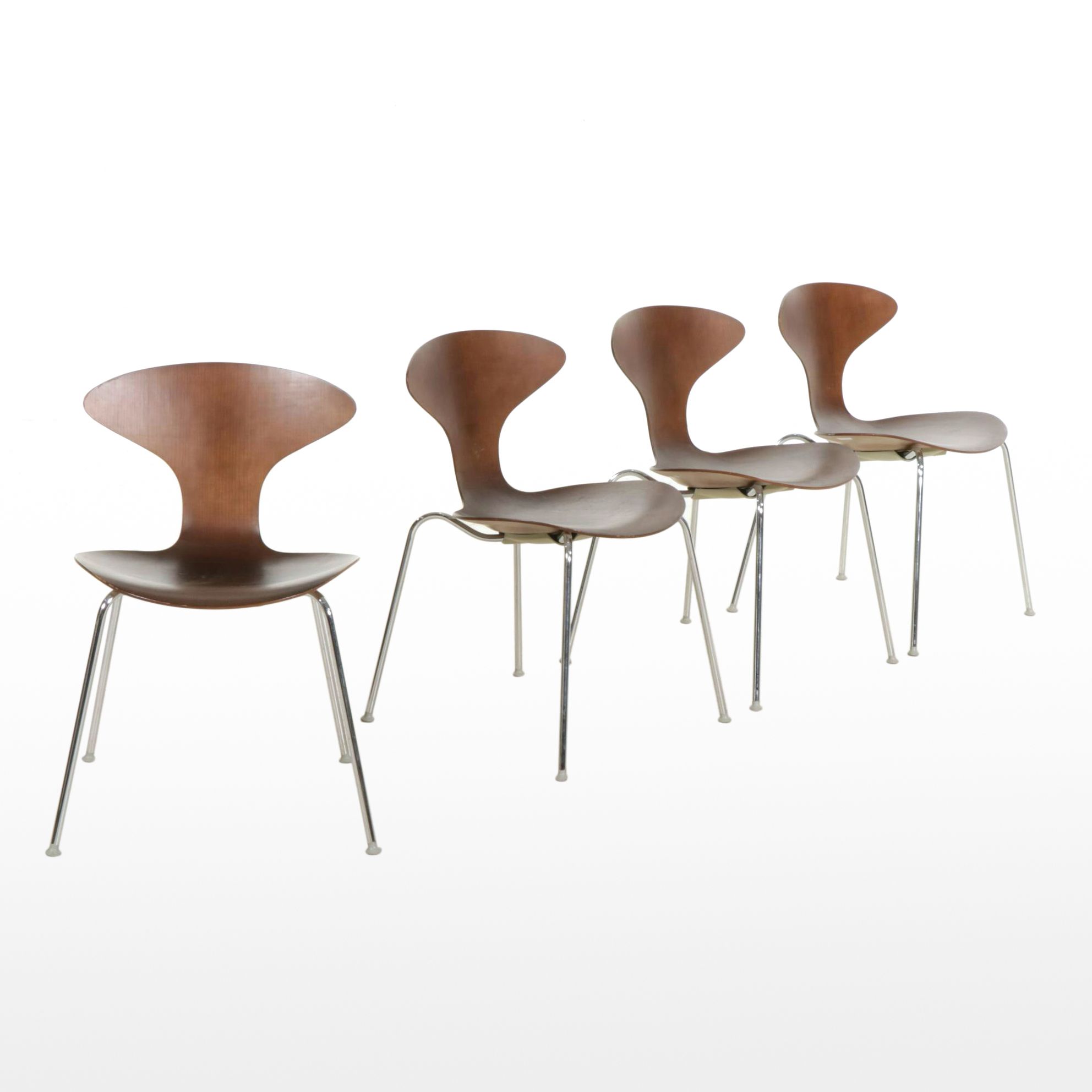 Ross Lovegrove for  Bernhardt Design "Orbit" Side Chairs, Set of Four