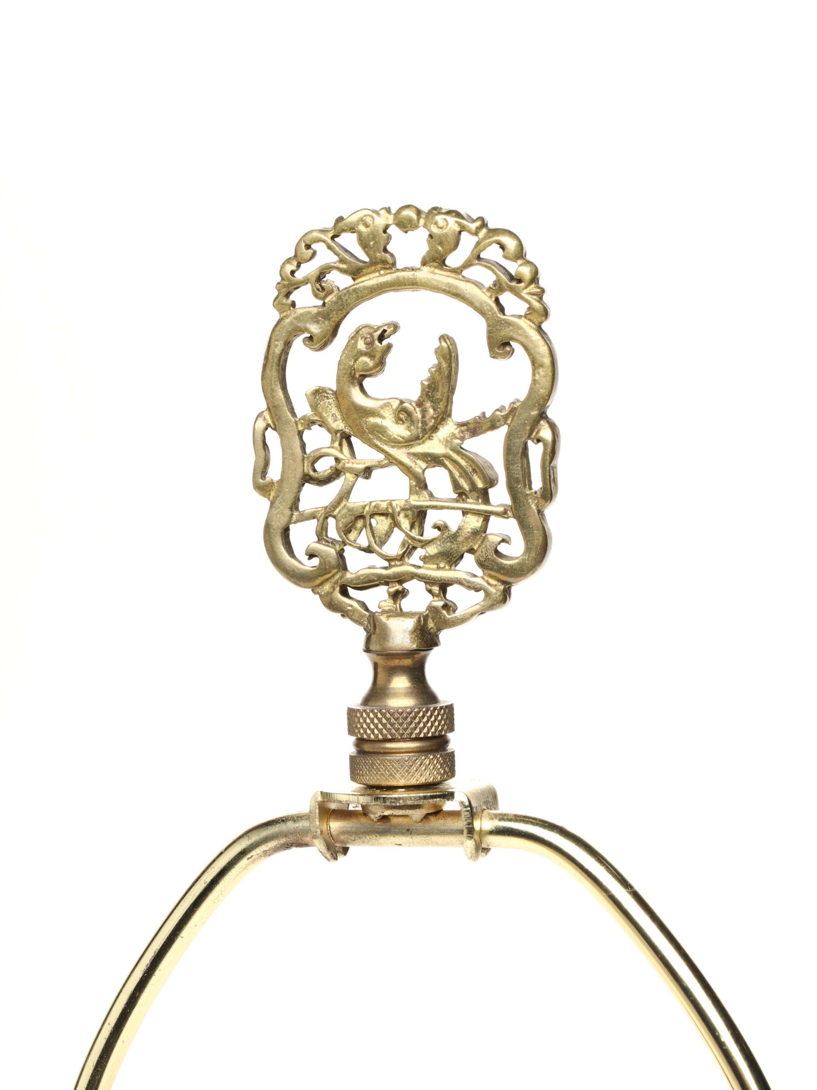 Windermere  Lamps Green Glazed Ceramic Horse and Rider Table Lamp