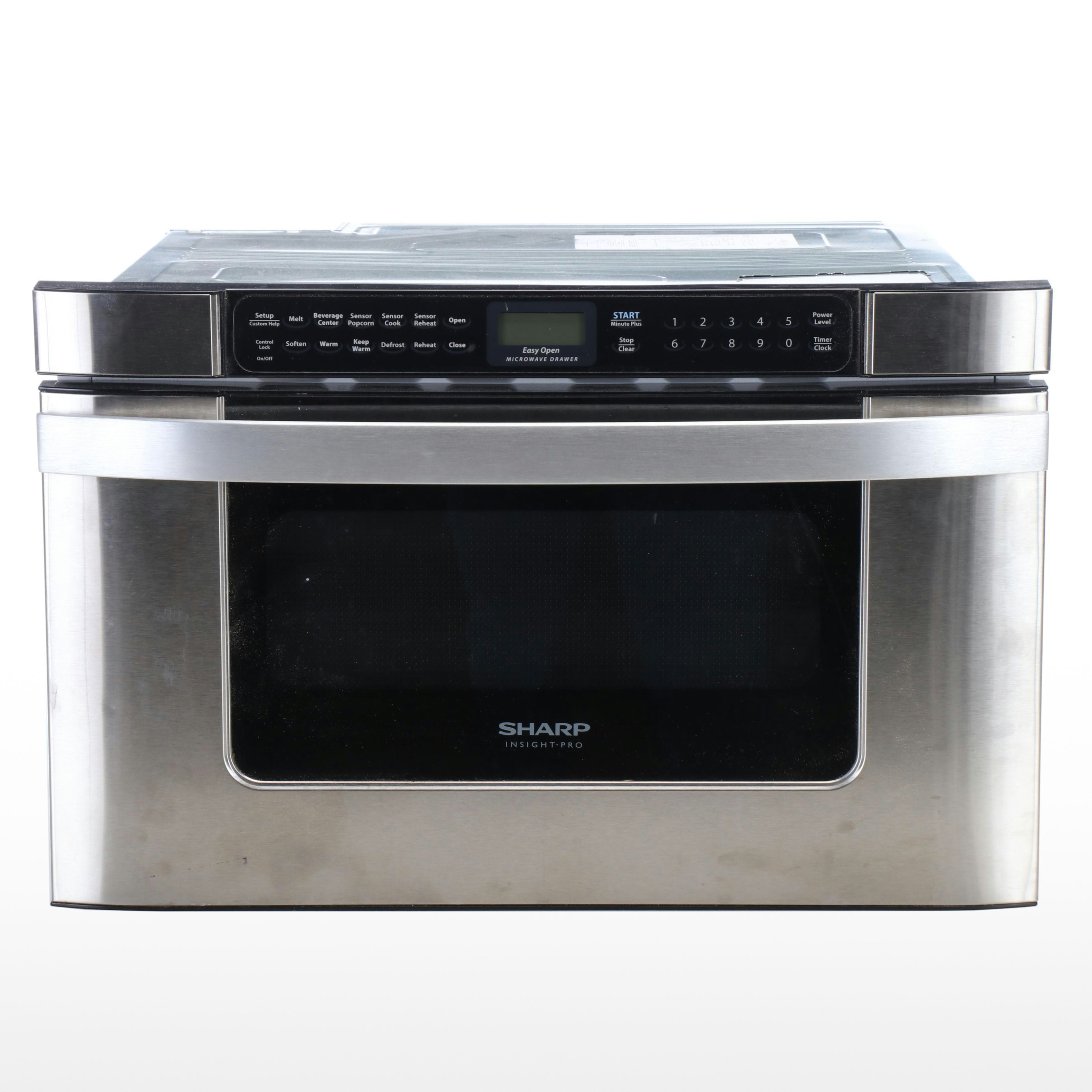 Sharp Insight Pro 1.2 Cu Ft Stainless Steel Microwave Drawer, 2016