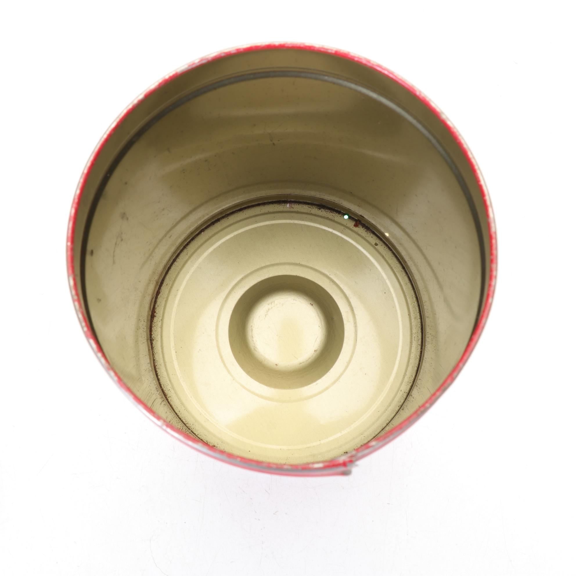 Velvet Pipe & Cigarette Tobacco Tin with Jewelry Tins & "Antique Week" Newspaper