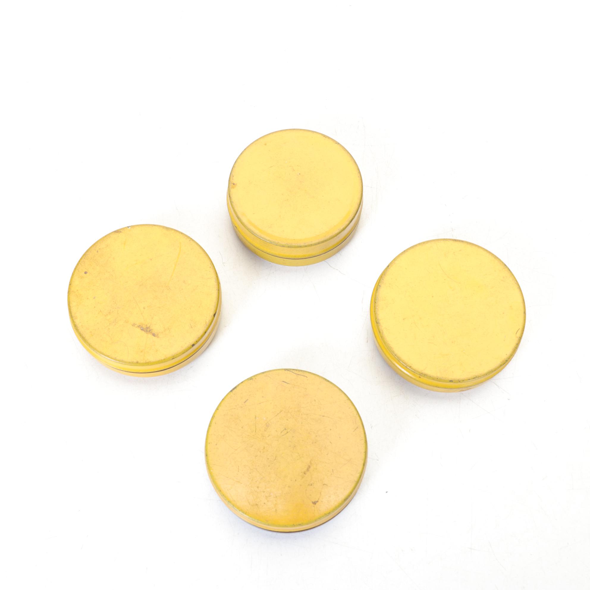 Velvet Pipe & Cigarette Tobacco Tin with Jewelry Tins & "Antique Week" Newspaper