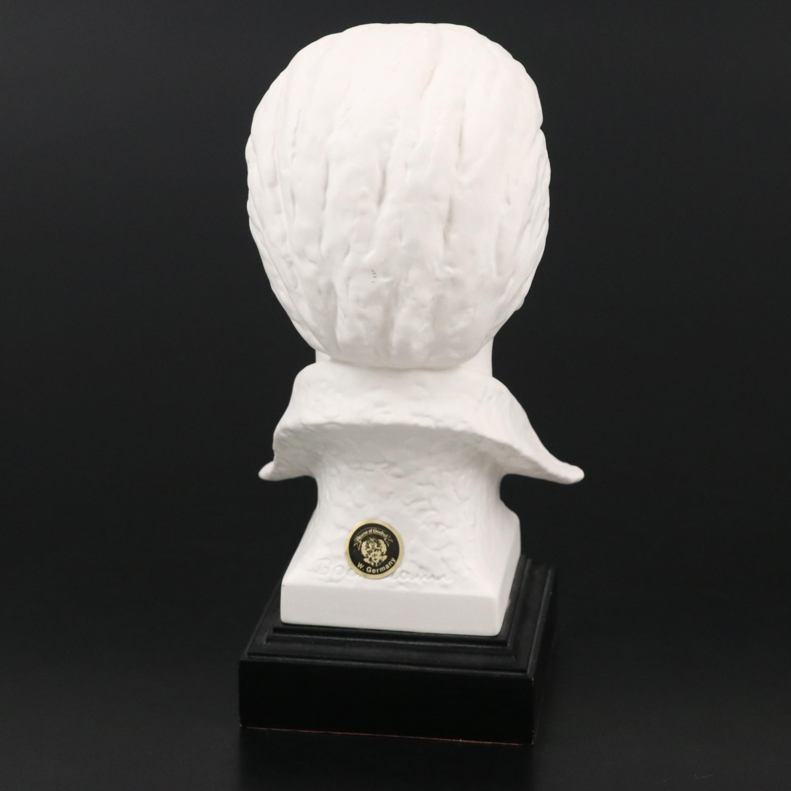 Goebel "Elvis Presley 1935 - 1977" Porcelain Bust, Late 20th Century