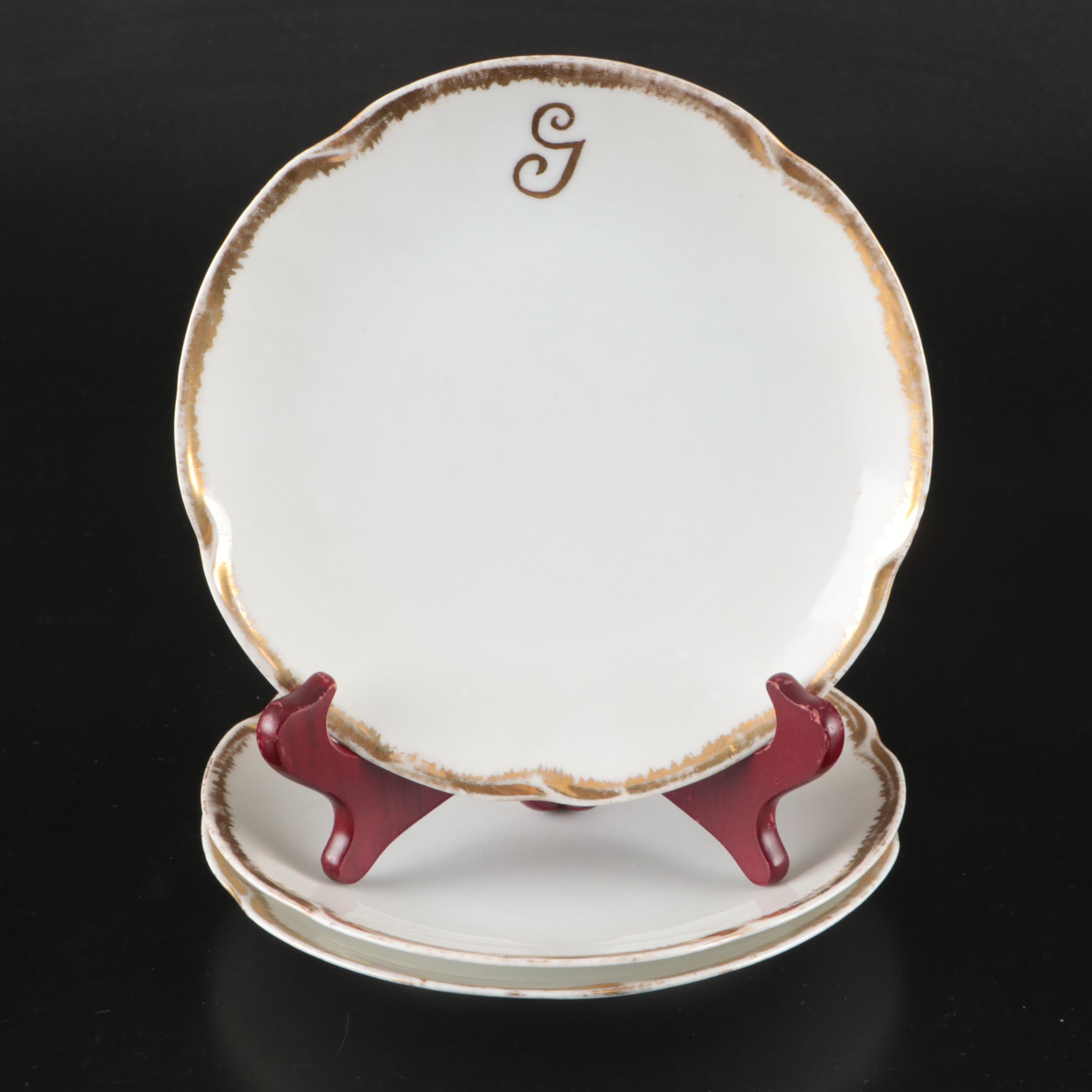 J&C and Other Porcelain Tableware with Boehm Bird Collector Plates