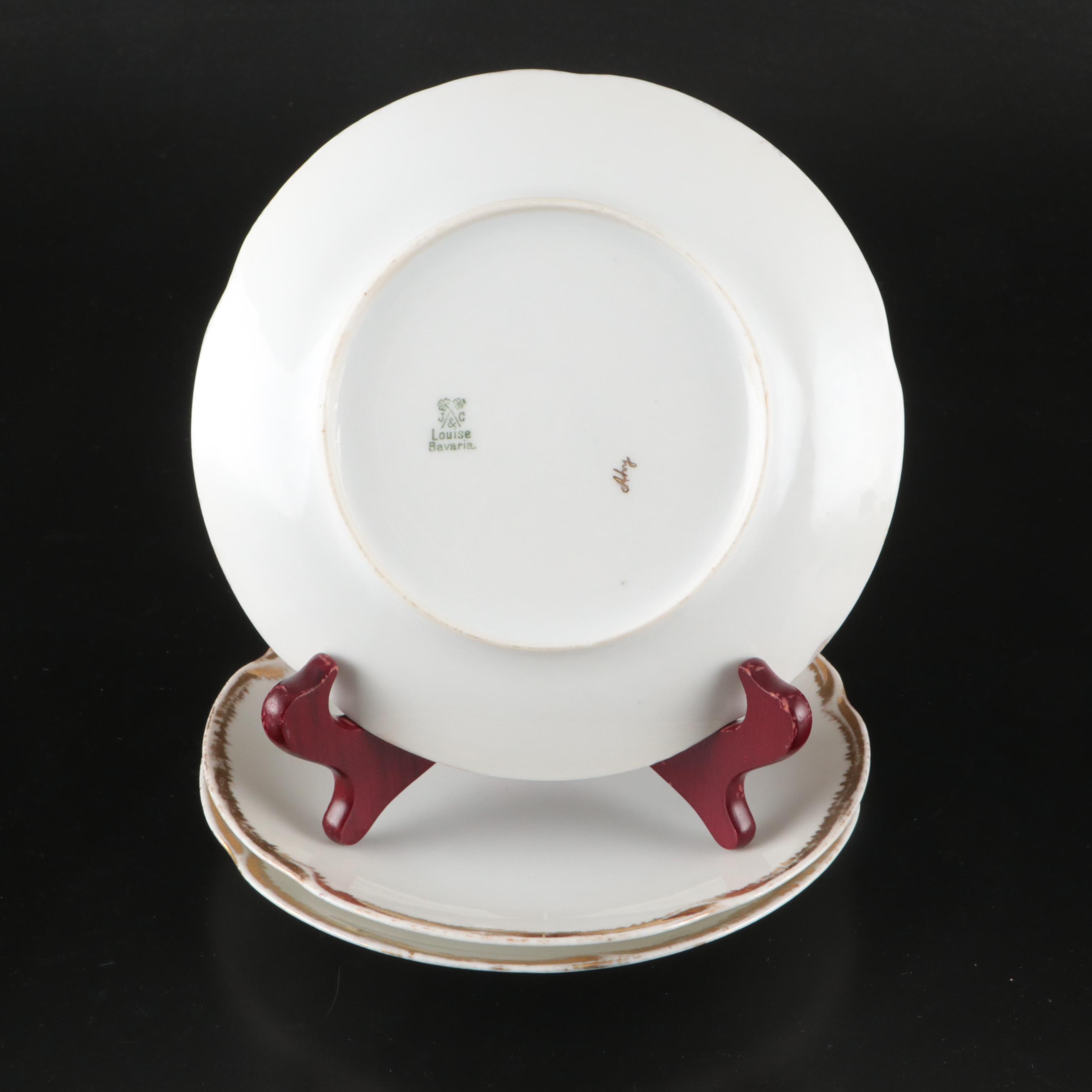 J&C and Other Porcelain Tableware with Boehm Bird Collector Plates