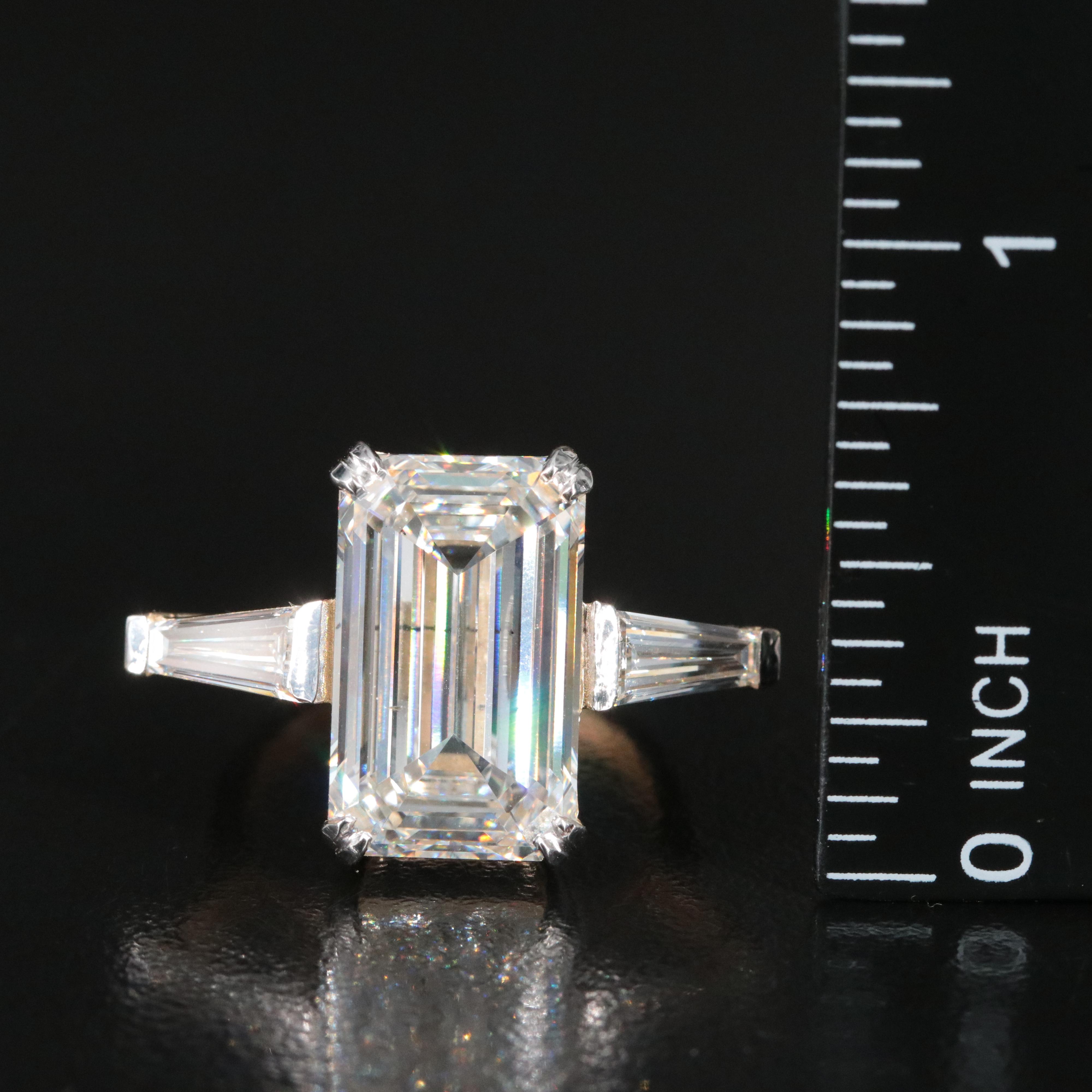 14K 10.93 CTW Lab Grown Diamond Ring with IGI Report