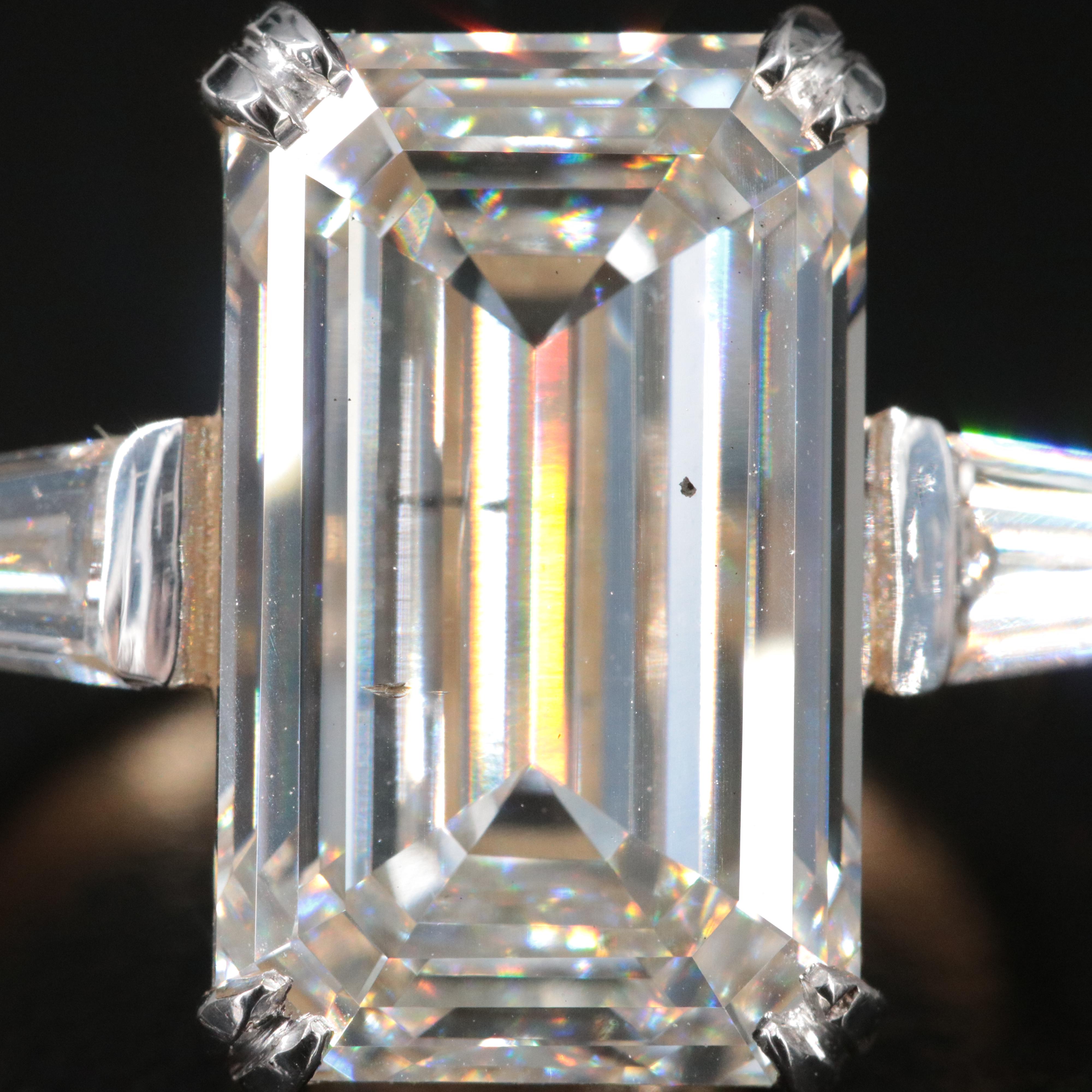 14K 10.93 CTW Lab Grown Diamond Ring with IGI Report