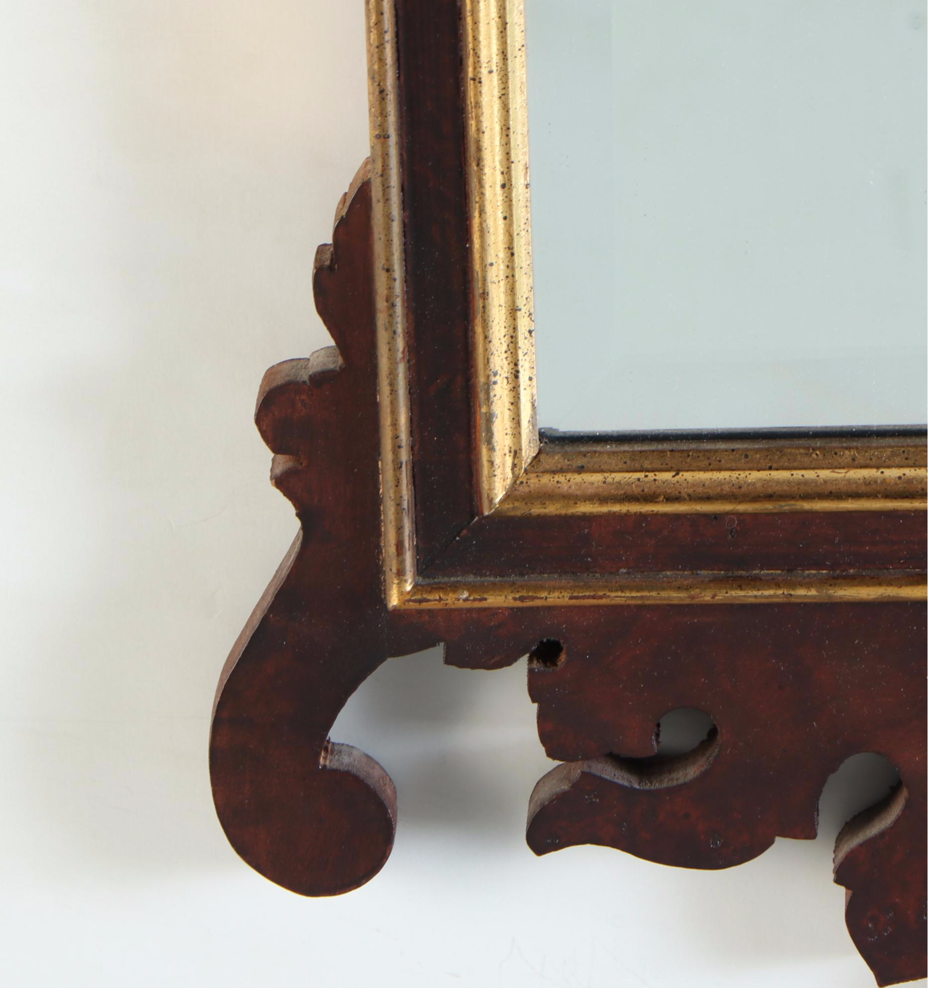 La Barge Giltwood Hanging Wall Mirror