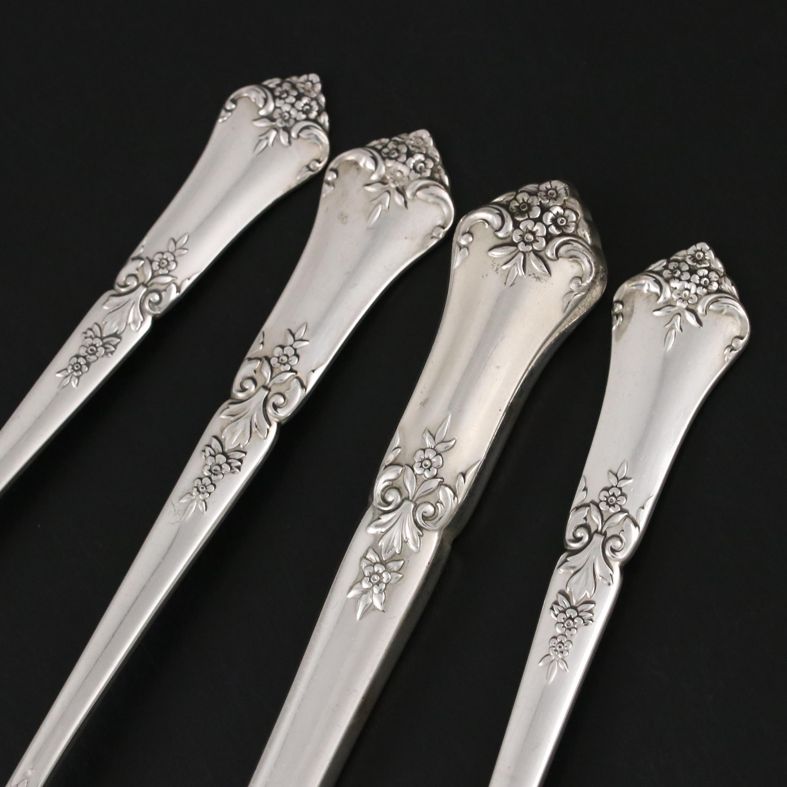 State House "Stately" Sterling and Oneida "Rosalie" Silver Plate Flatware