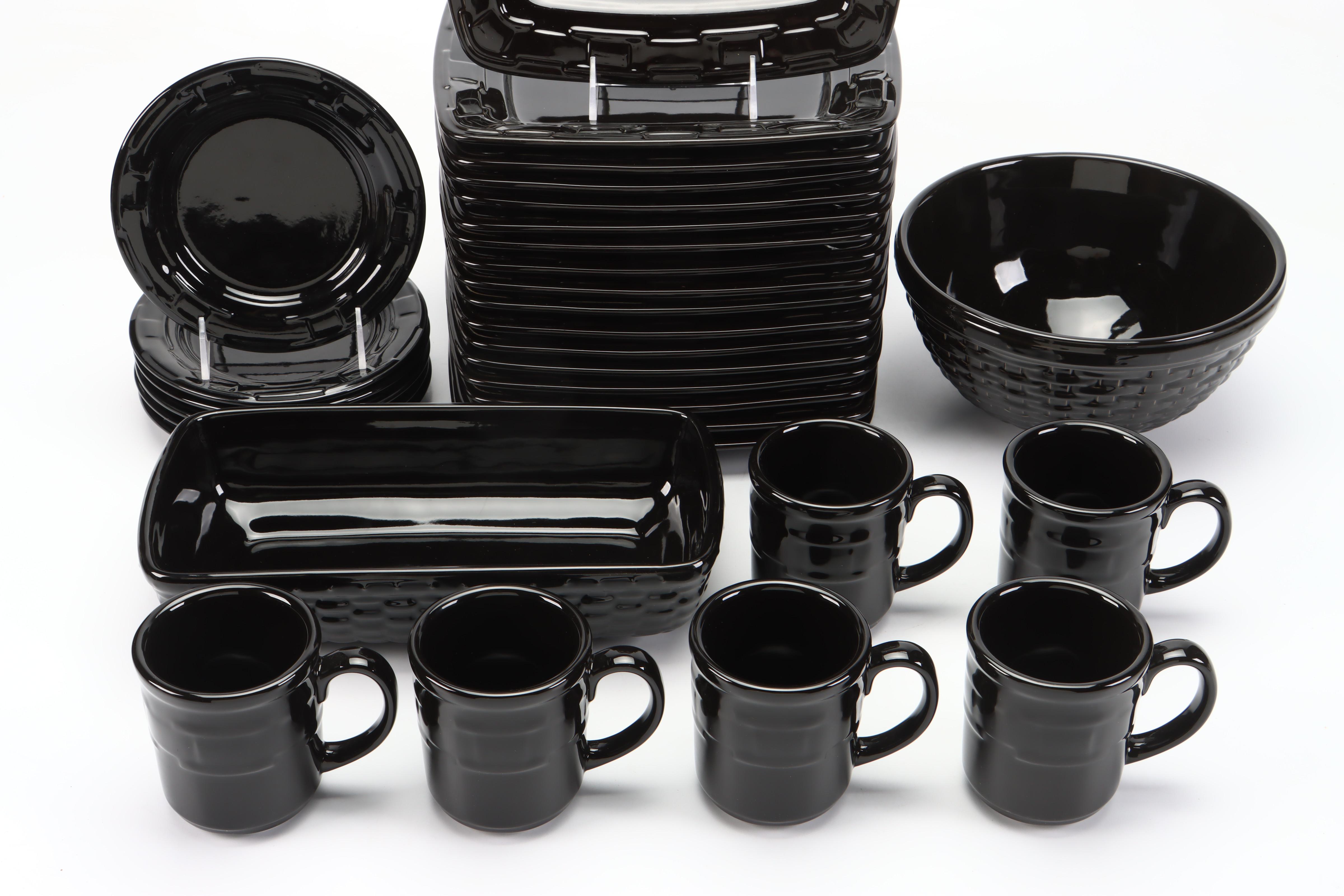 Longaberger Pottery "Woven Traditions" Dinnerware