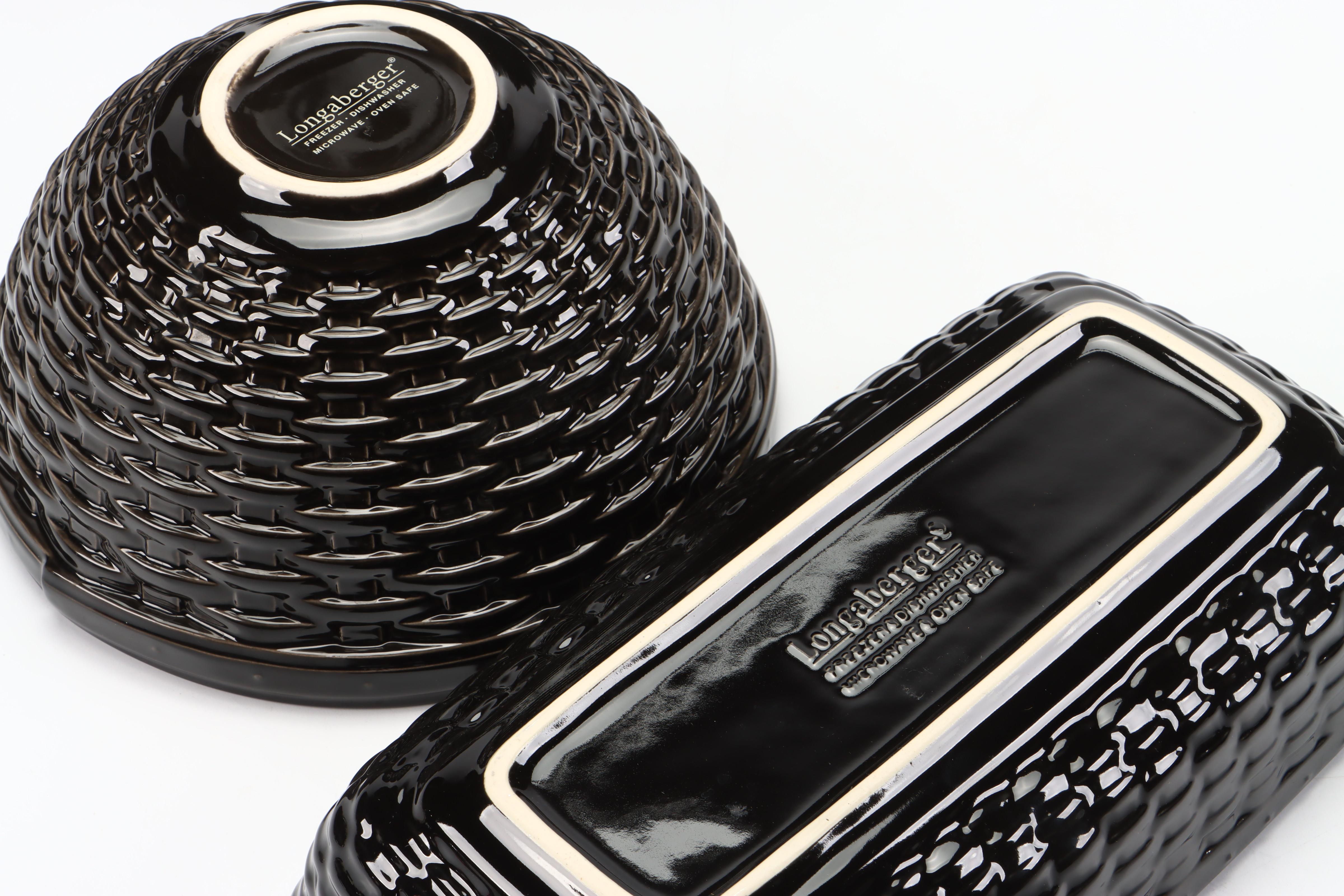 Longaberger Pottery "Woven Traditions" Dinnerware