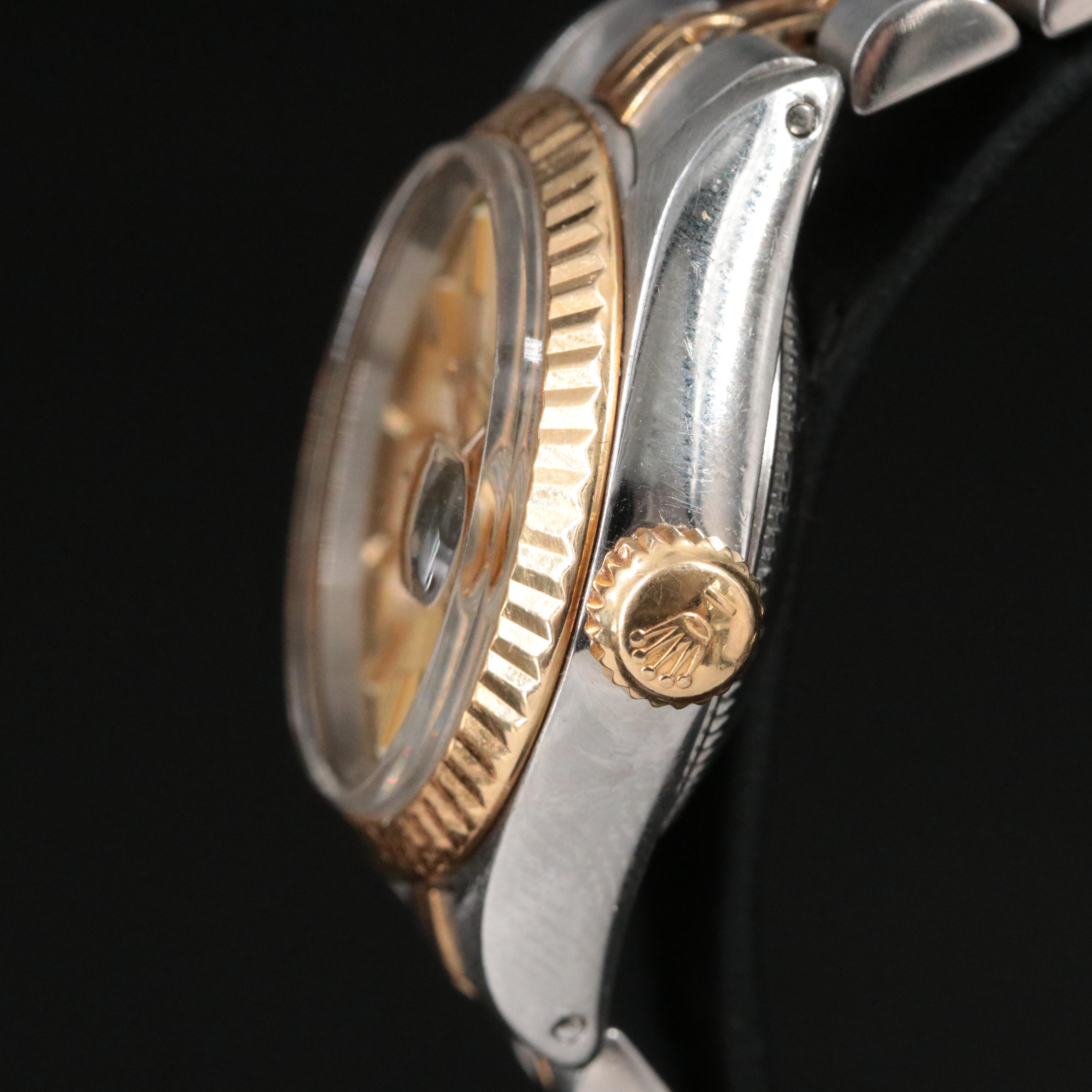 1972 Rolex Oyster Perpetual Two-Tone Datejust Watch