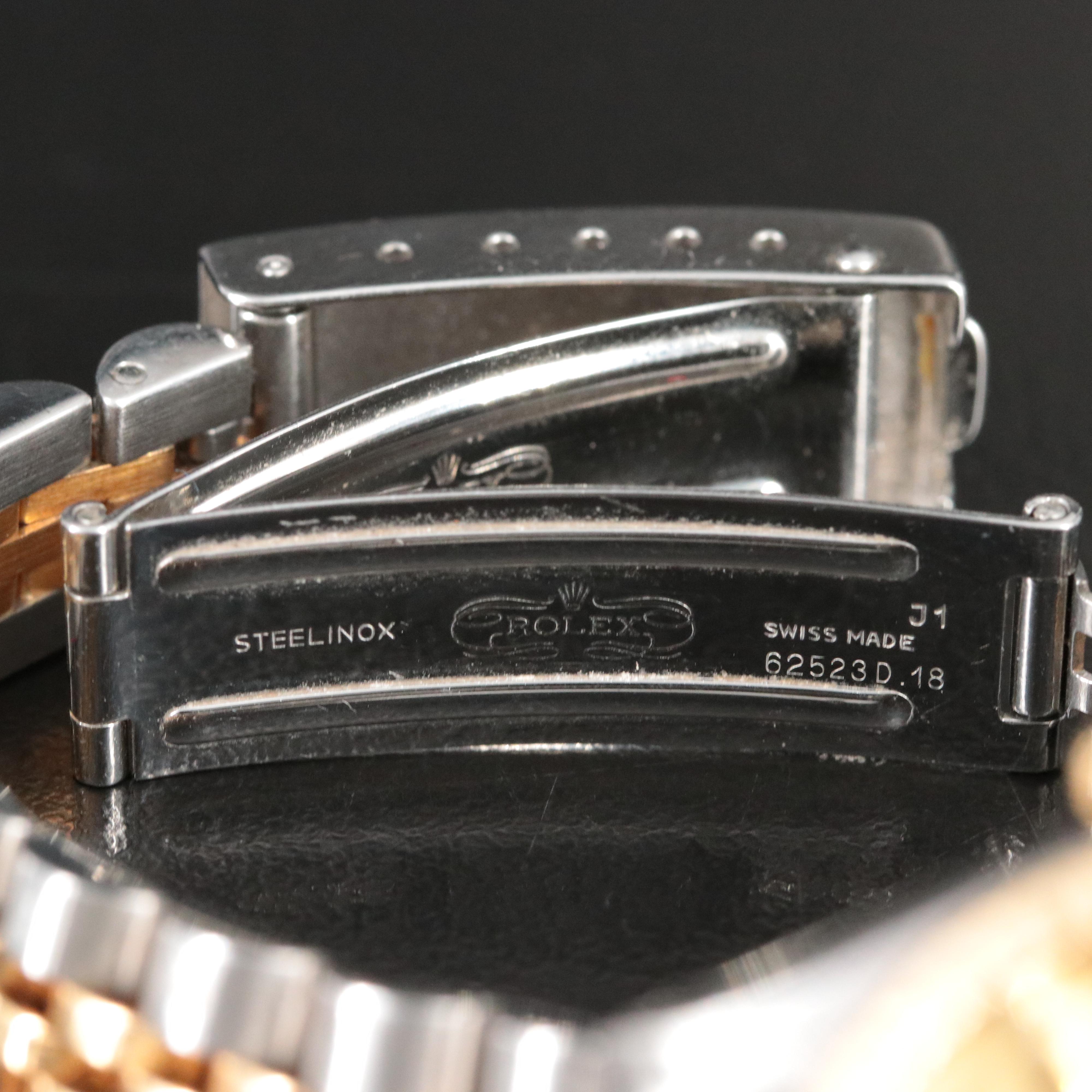 1972 Rolex Oyster Perpetual Two-Tone Datejust Watch