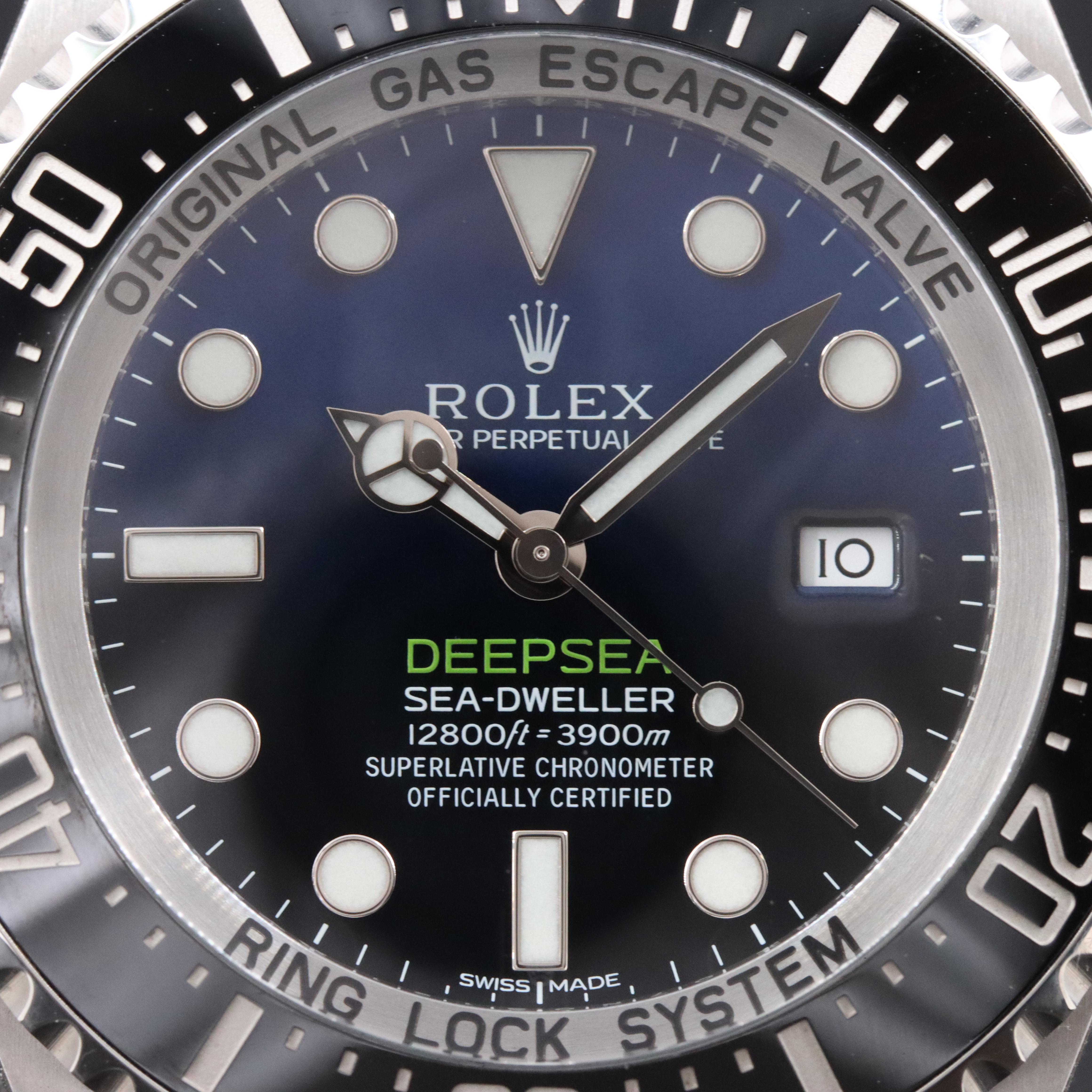 Rolex Deepsea Sea-Dweller (James Cameron Blue) Watch