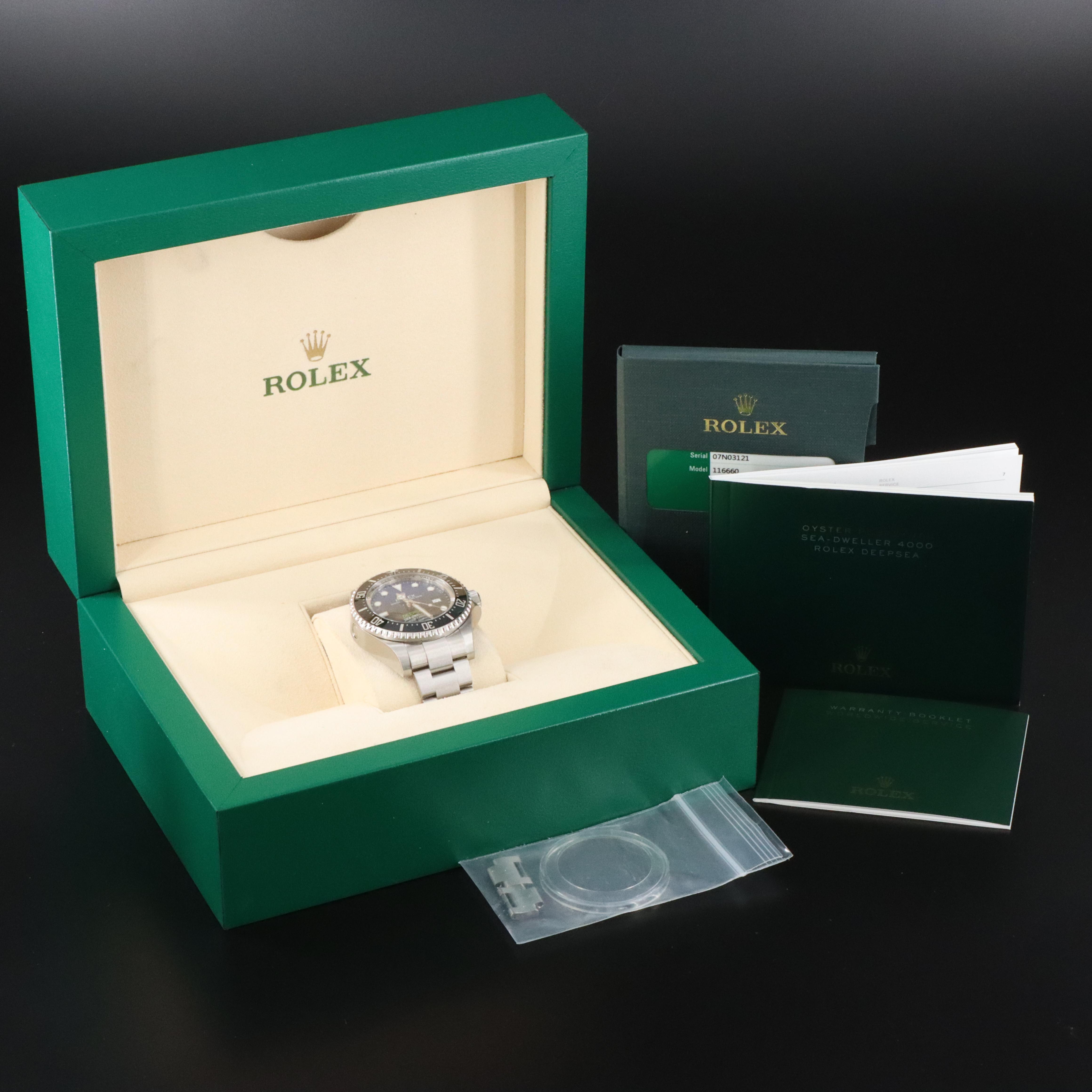 Rolex Deepsea Sea-Dweller (James Cameron Blue) Watch