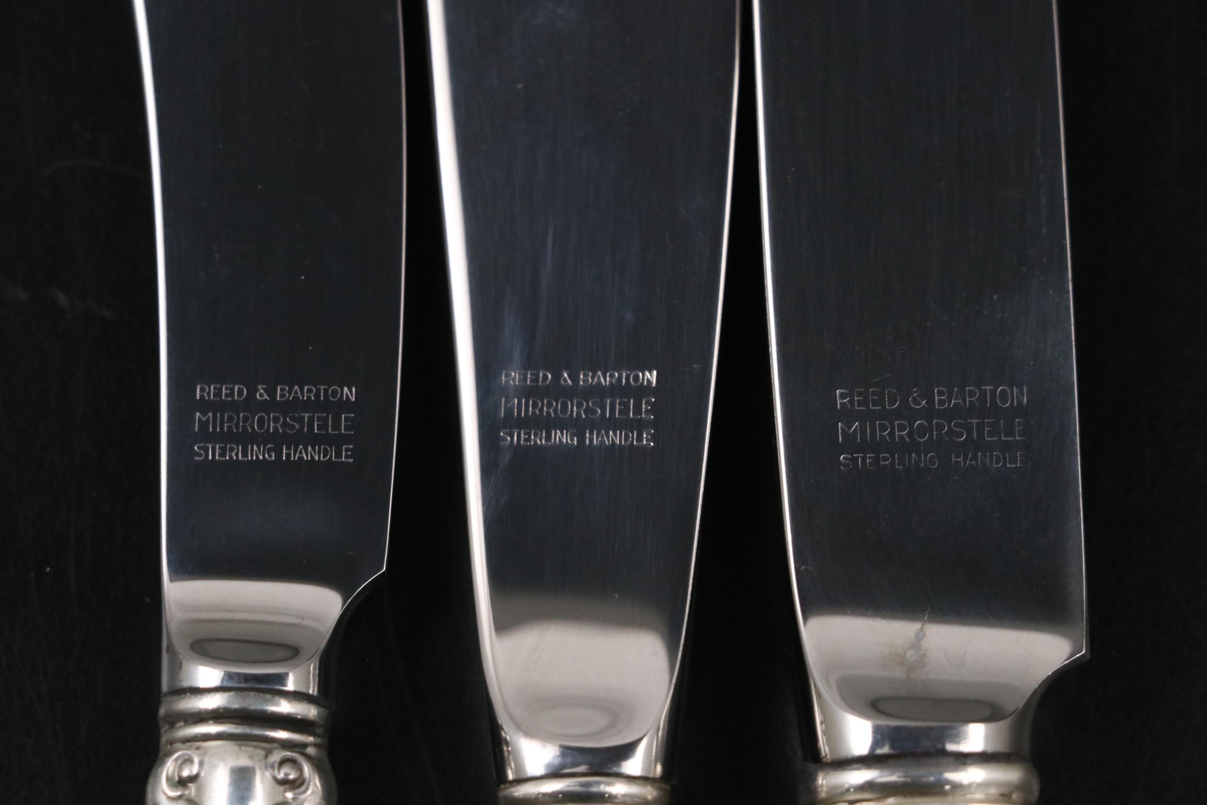 Reed & Barton Sterling Silver Flatware with Thomas Harper II Silver Spoon