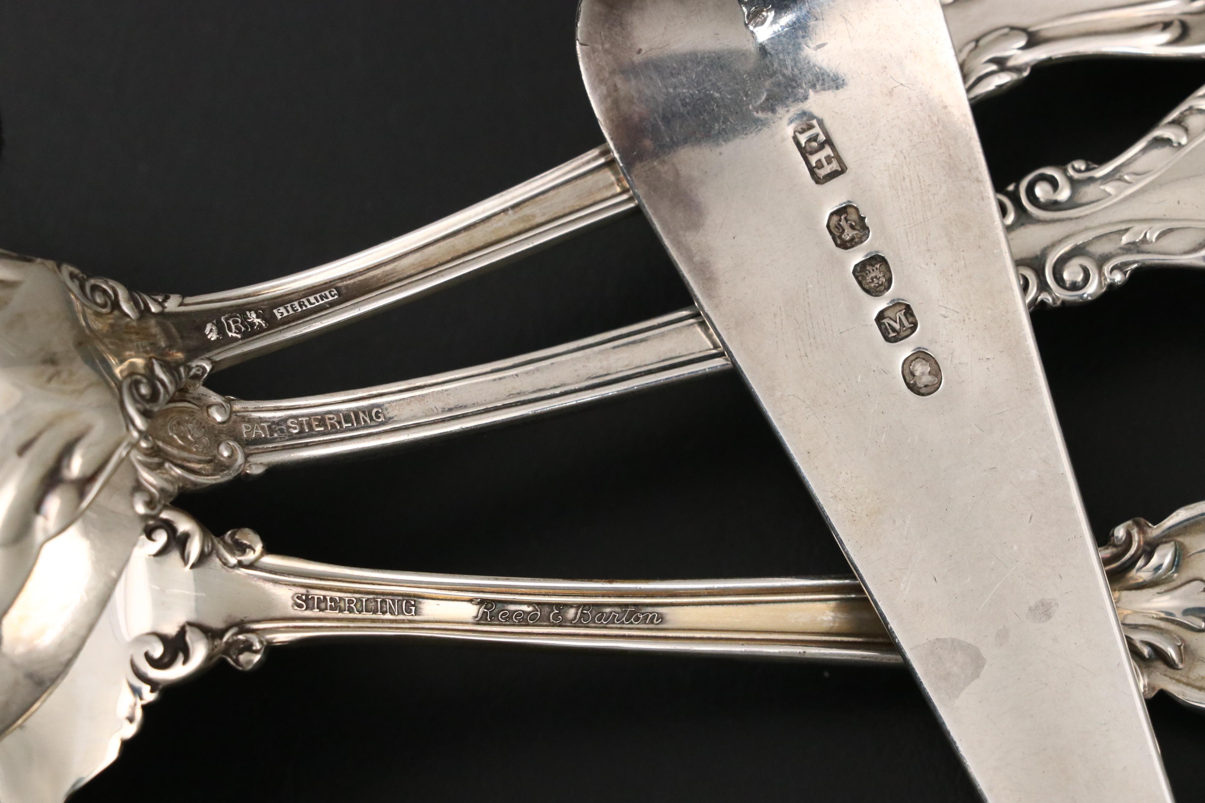 Reed & Barton Sterling Silver Flatware with Thomas Harper II Silver Spoon