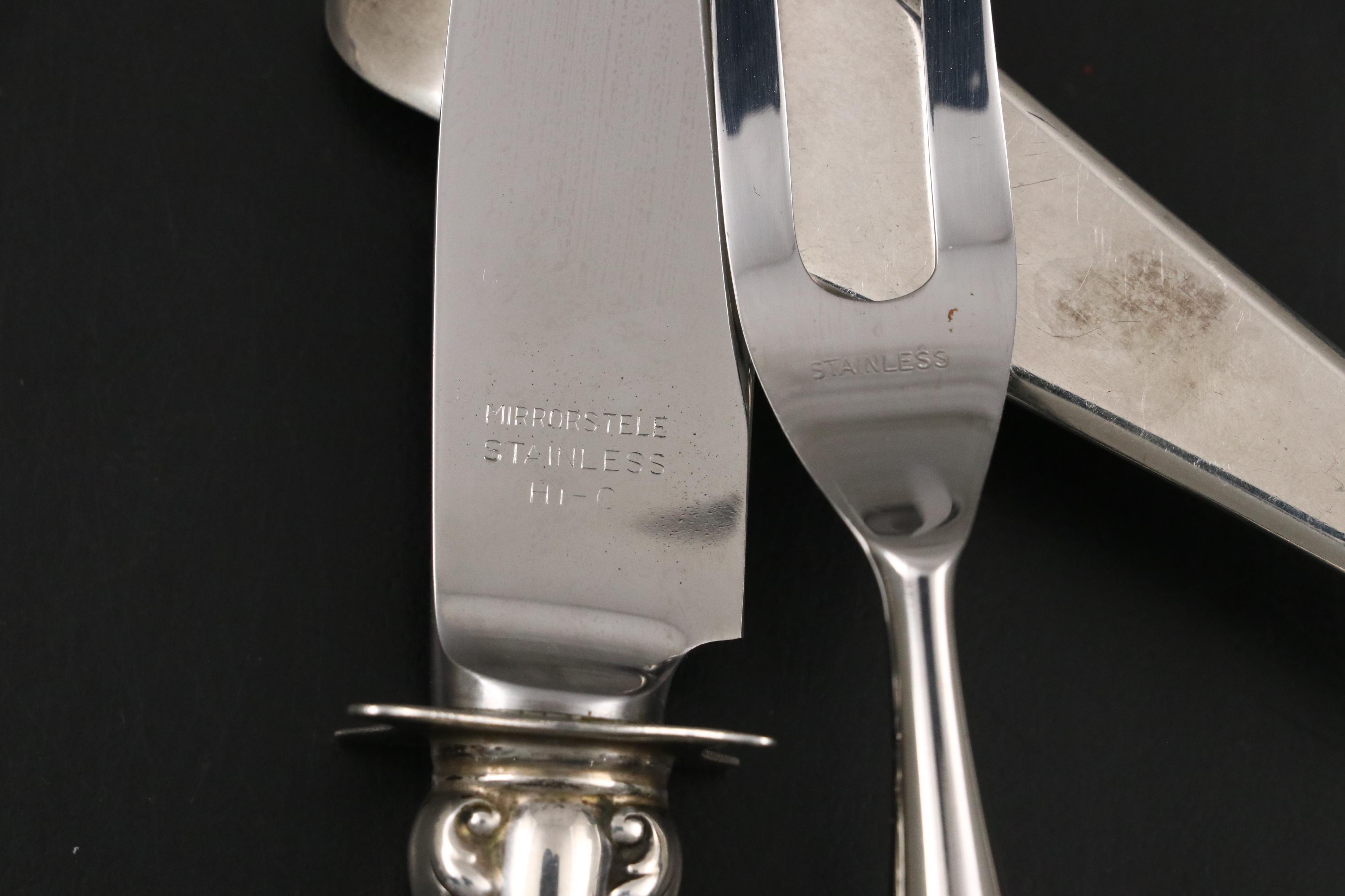 Reed & Barton Sterling Silver Flatware with Thomas Harper II Silver Spoon