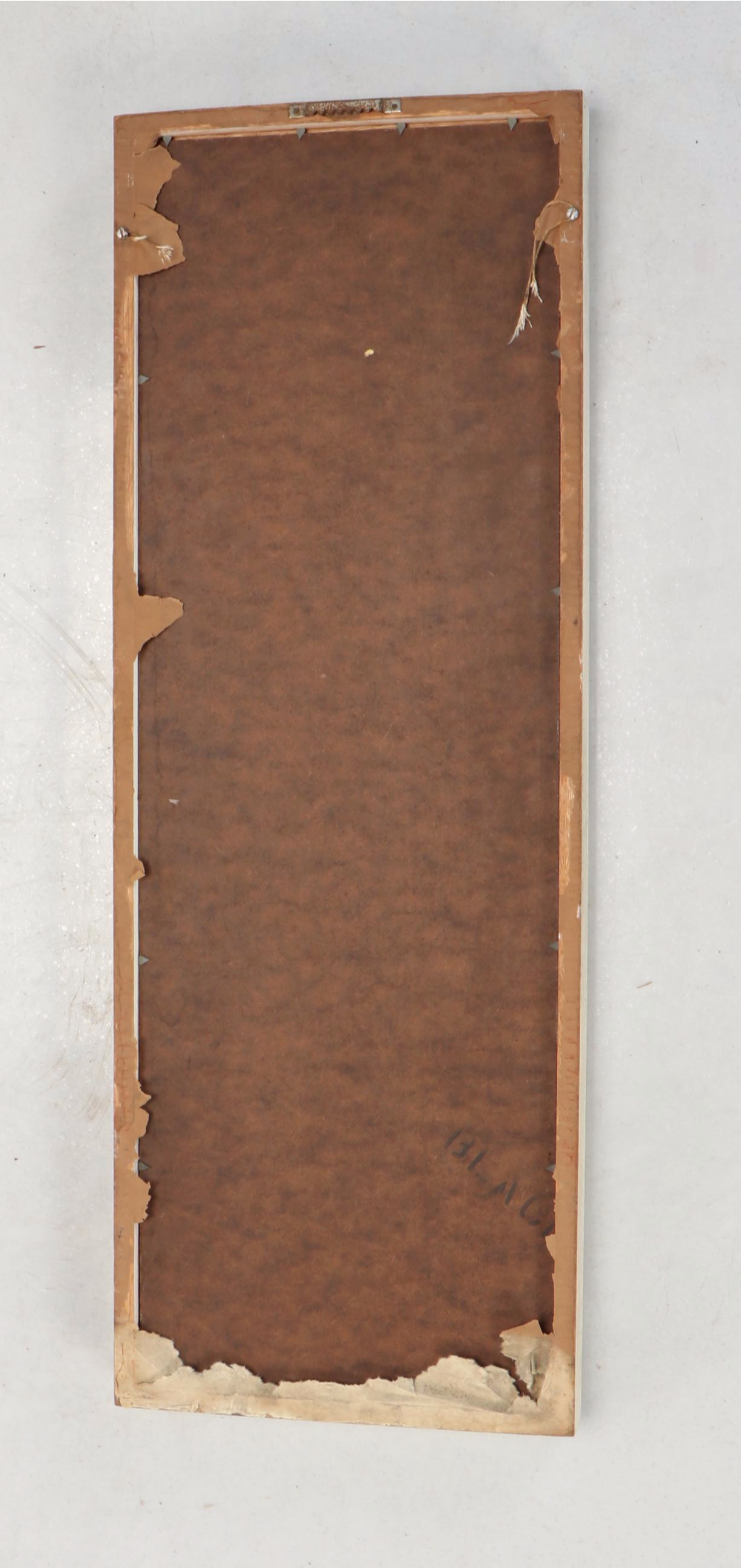 Abstract Hanging Wall Art in Wood Frame